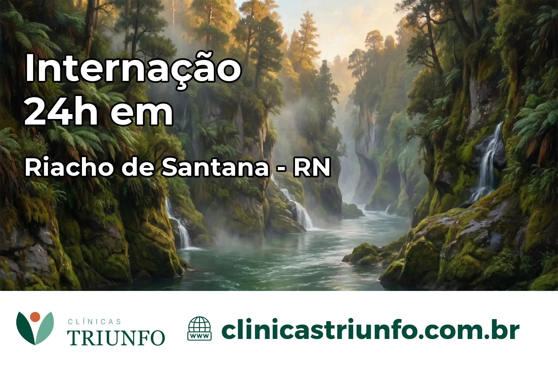 Internação 24 horas em Riacho de Santana – RN