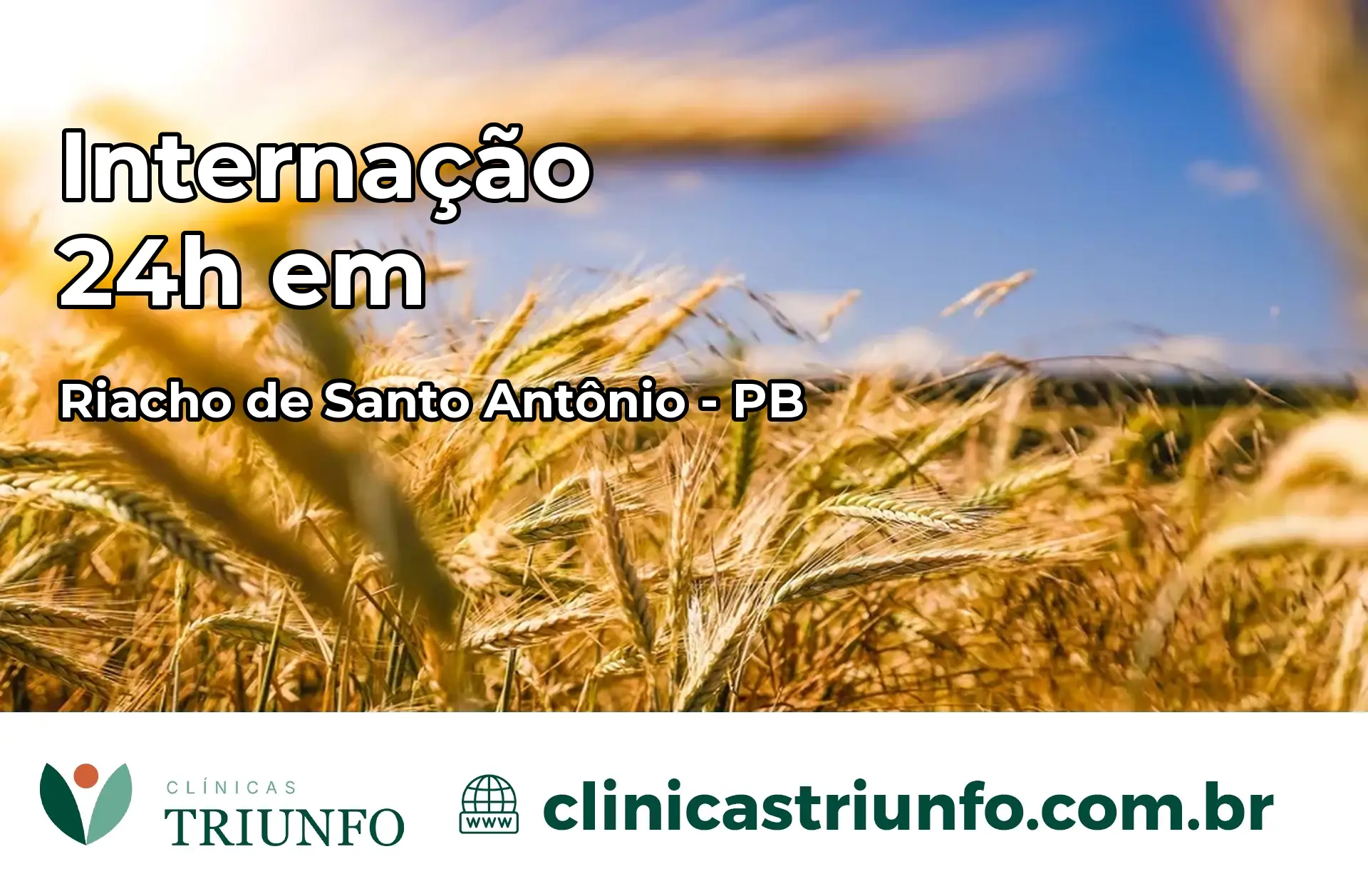 Internação 24 horas em Riacho de Santo Antônio – PB