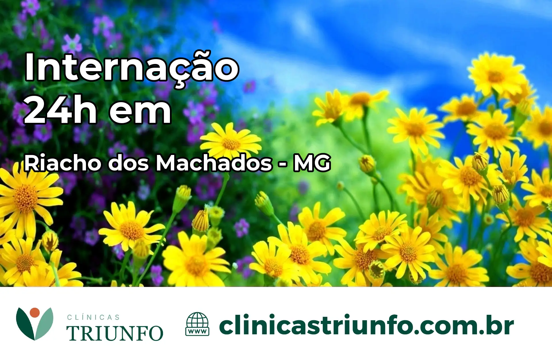 Internação 24 horas em Riacho dos Machados – MG