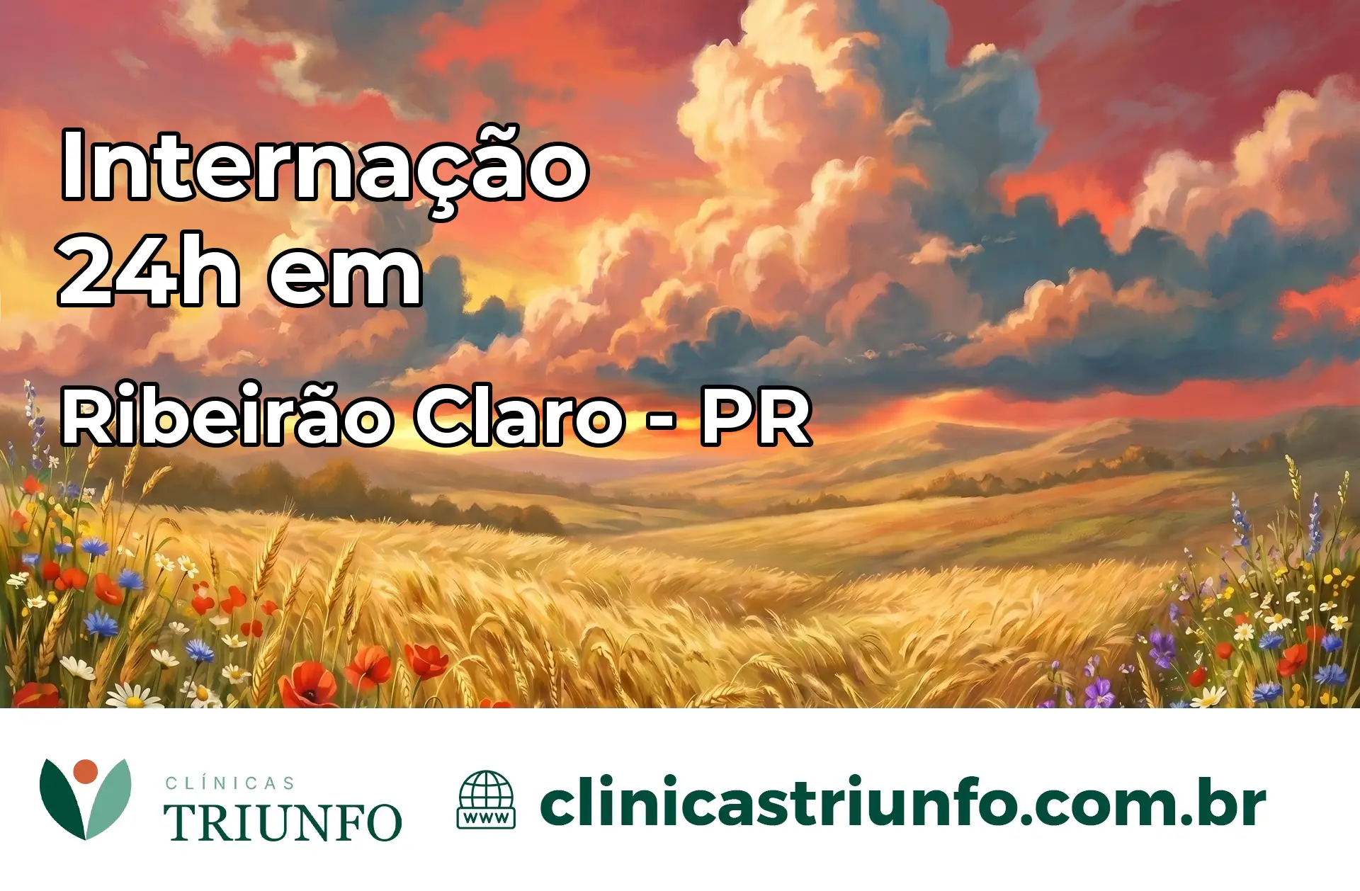 Internação 24 horas em Ribeirão Claro – PR