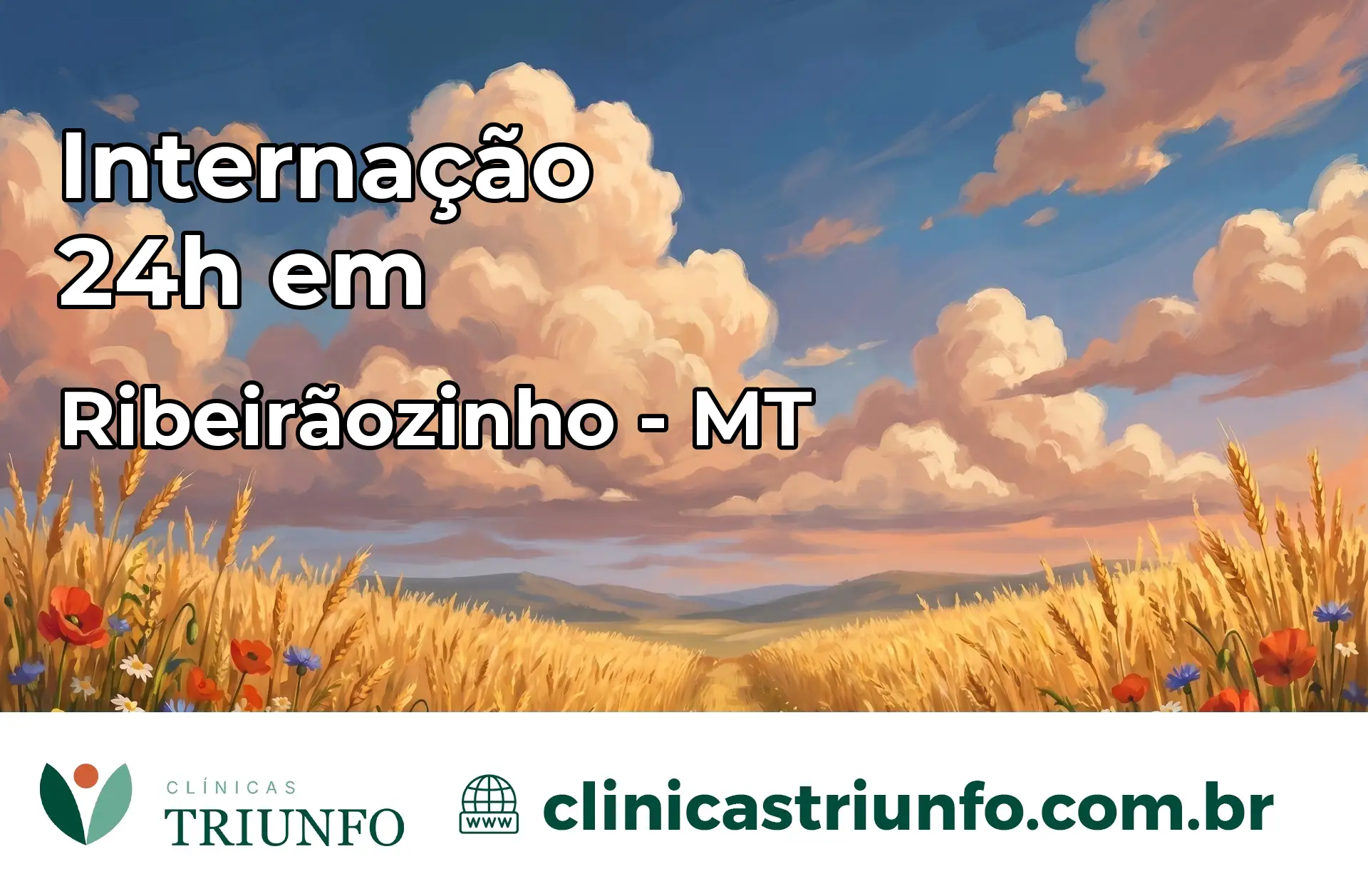 Internação 24 horas em Ribeirãozinho – MT