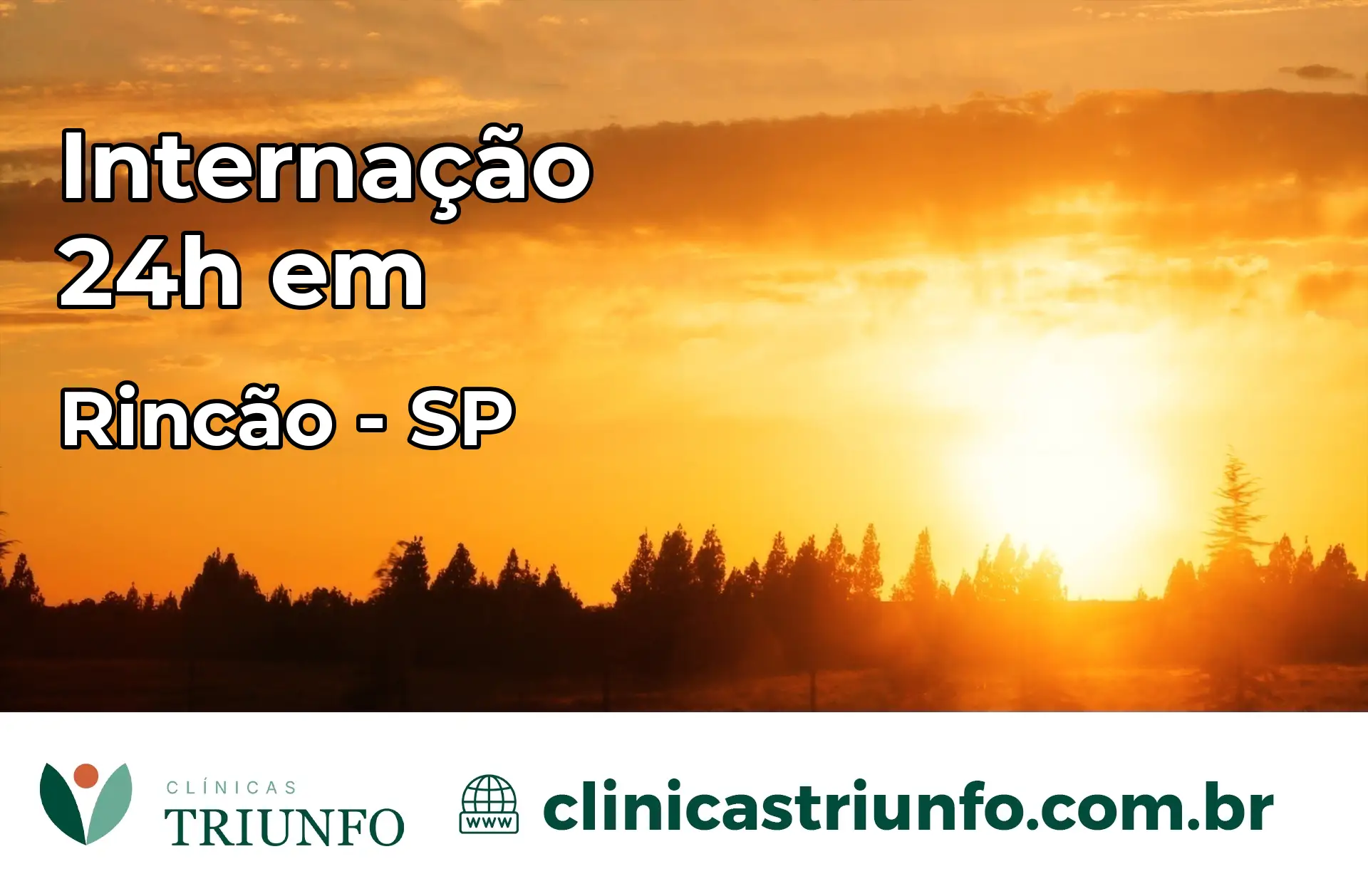 Internação 24 horas em Rincão – SP