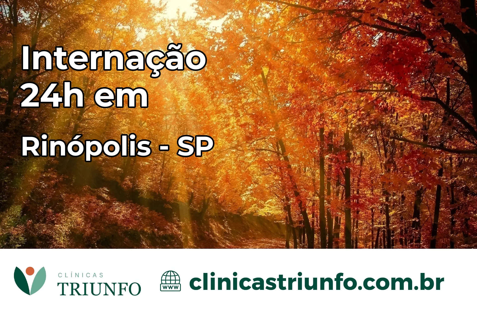 Internação 24 horas em Rinópolis – SP