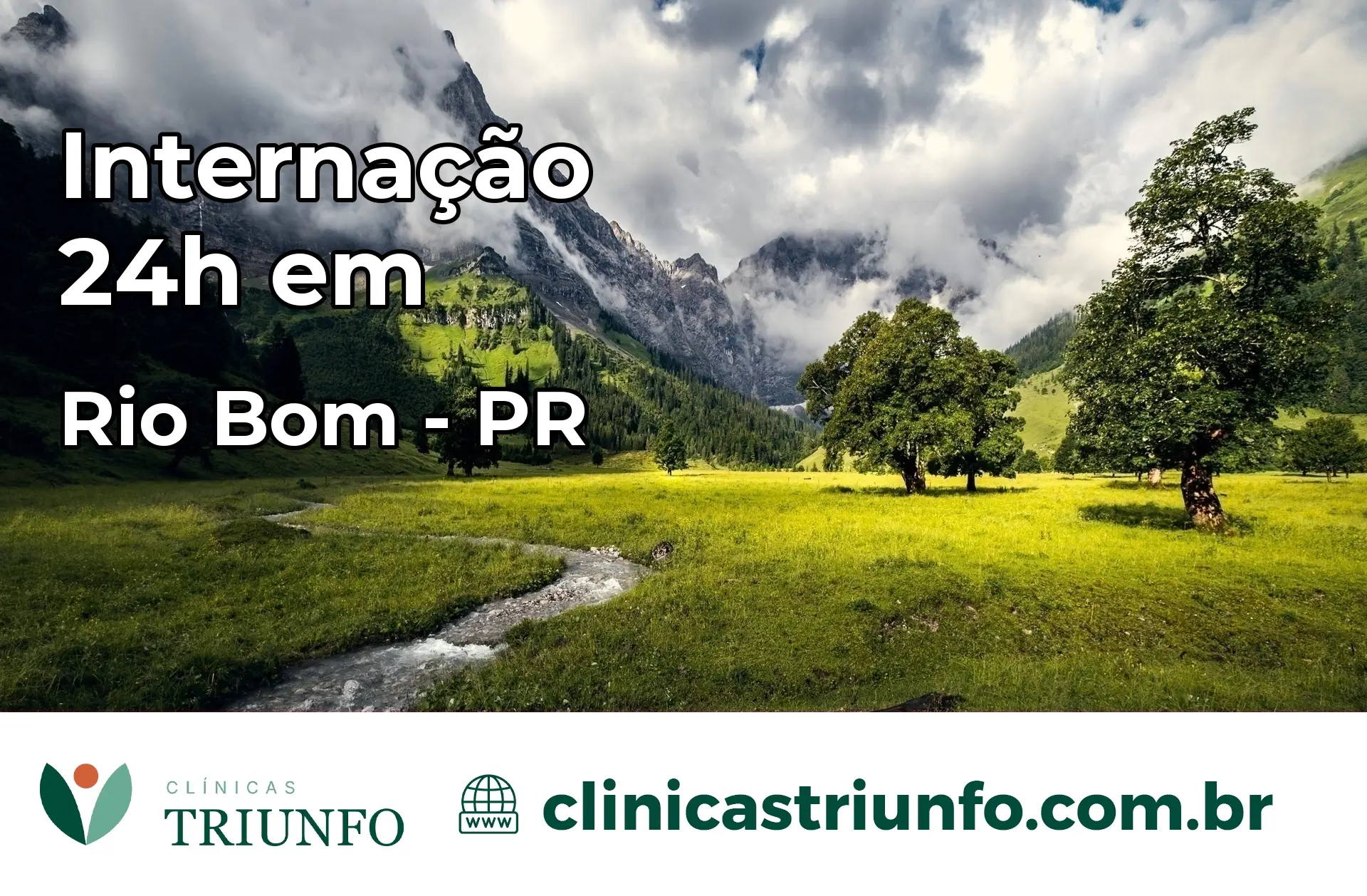 Internação 24 horas em Rio Bom – PR