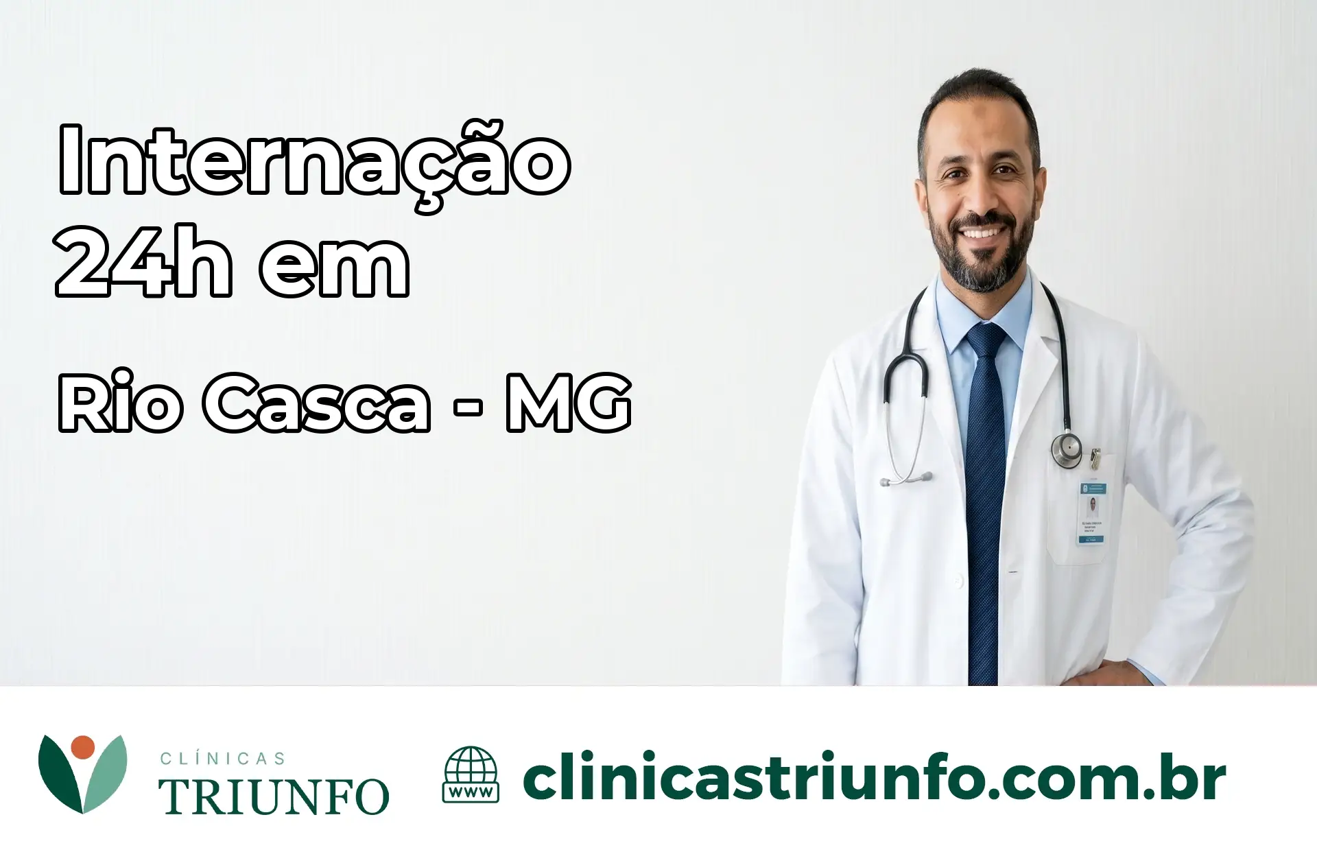 Internação 24 horas em Rio Casca – MG