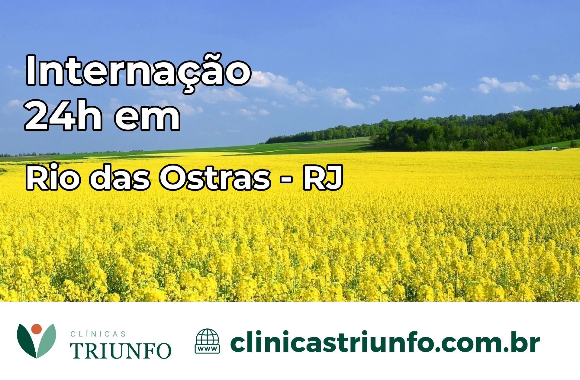 Internação 24 horas em Rio das Ostras – RJ