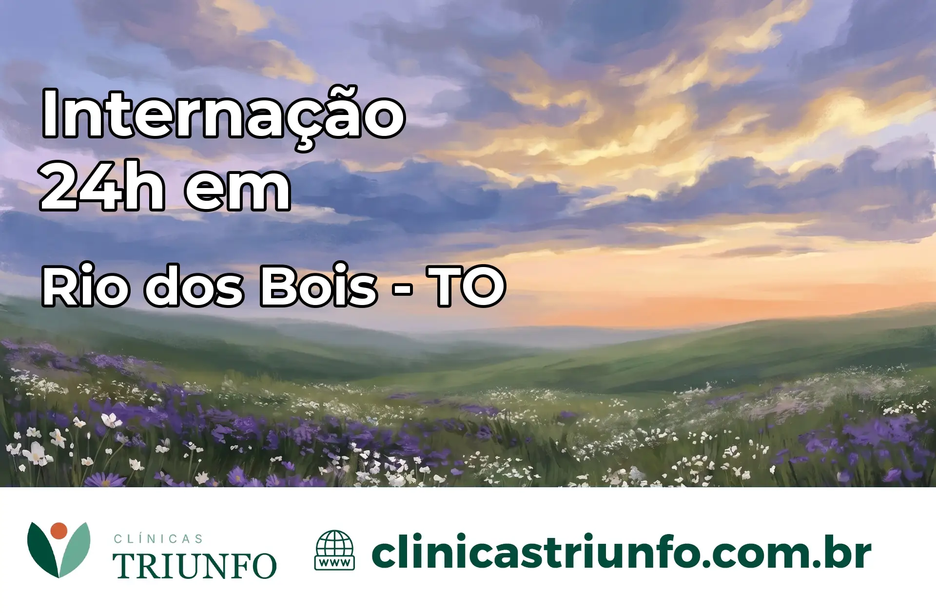 Internação 24 horas em Rio dos Bois – TO