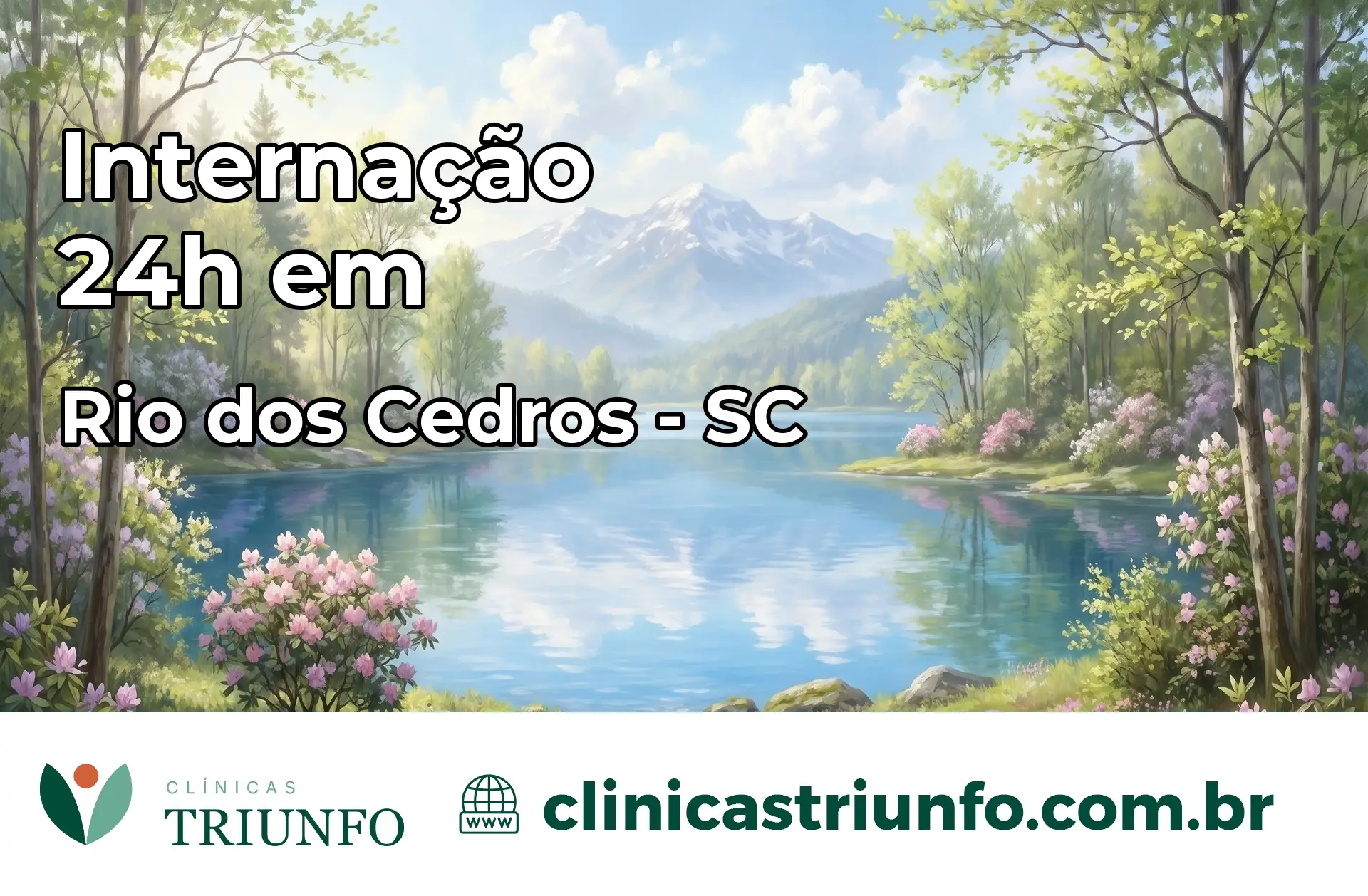 Internação 24 horas em Rio dos Cedros – SC
