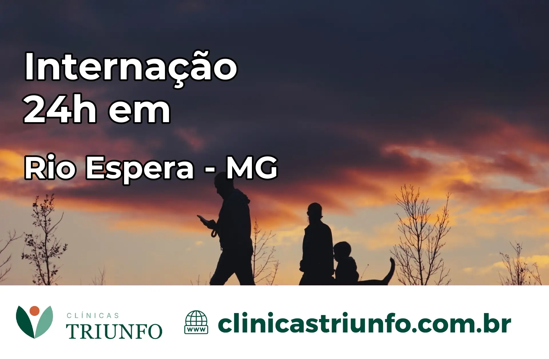 Internação 24 horas em Rio Espera – MG