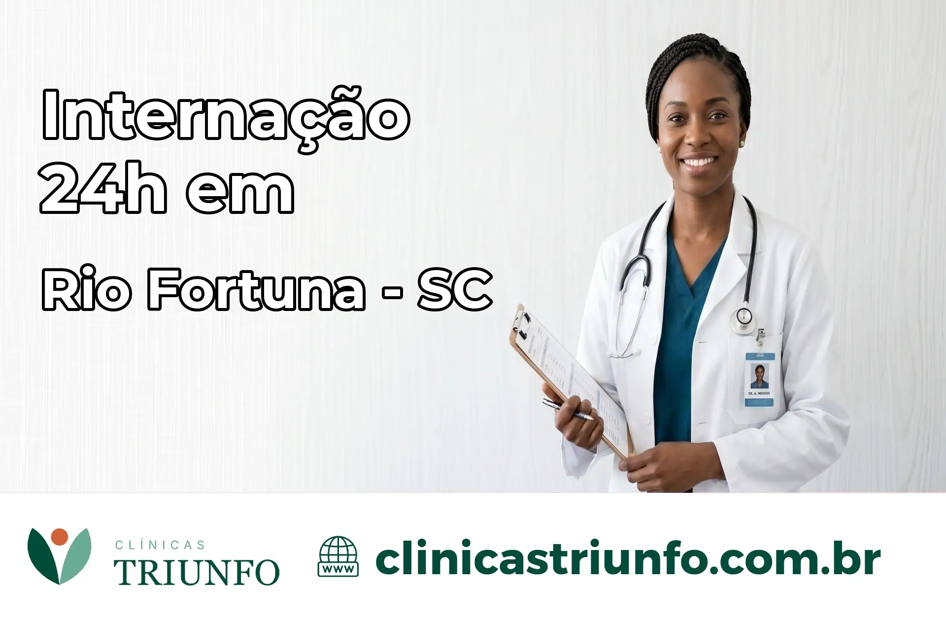 Internação 24 horas em Rio Fortuna – SC