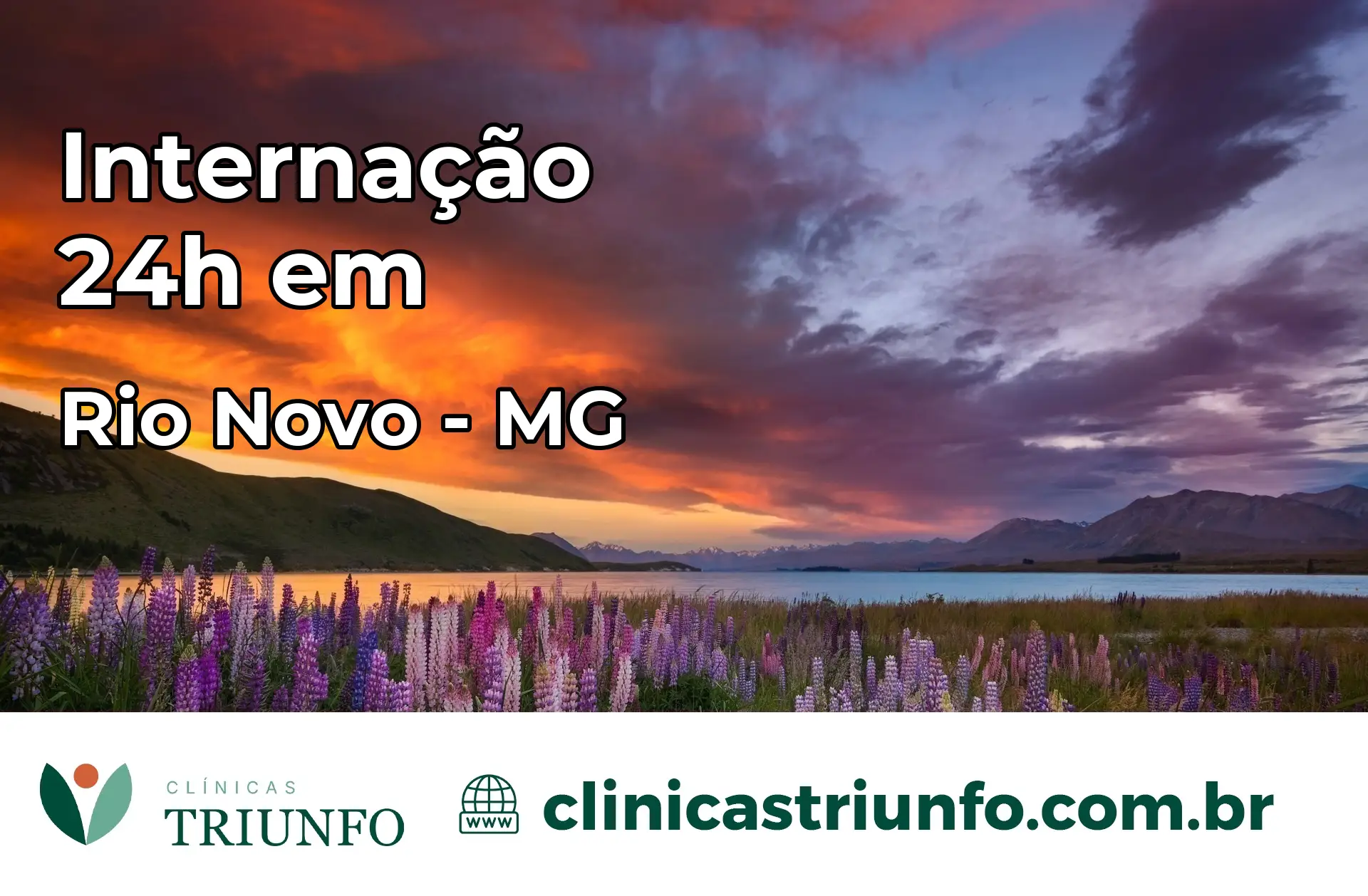 Internação 24 horas em Rio Novo – MG