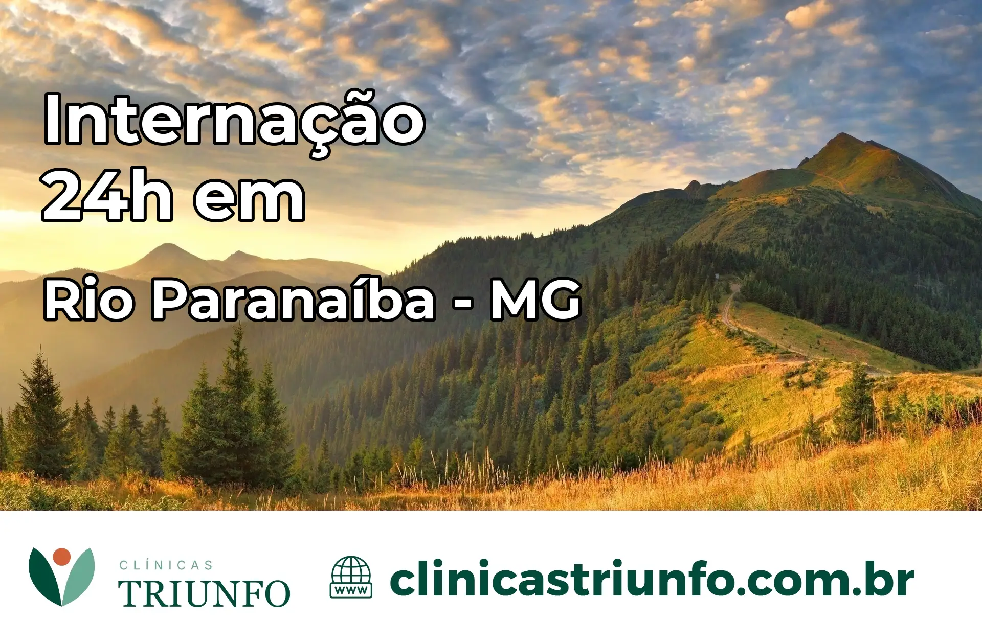 Internação 24 horas em Rio Paranaíba – MG