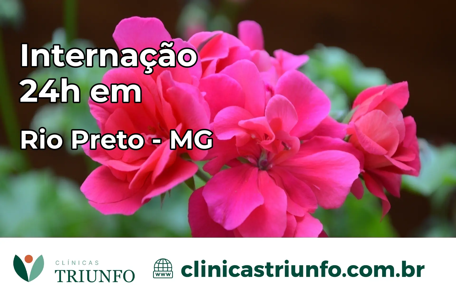 Internação 24 horas em Rio Preto – MG