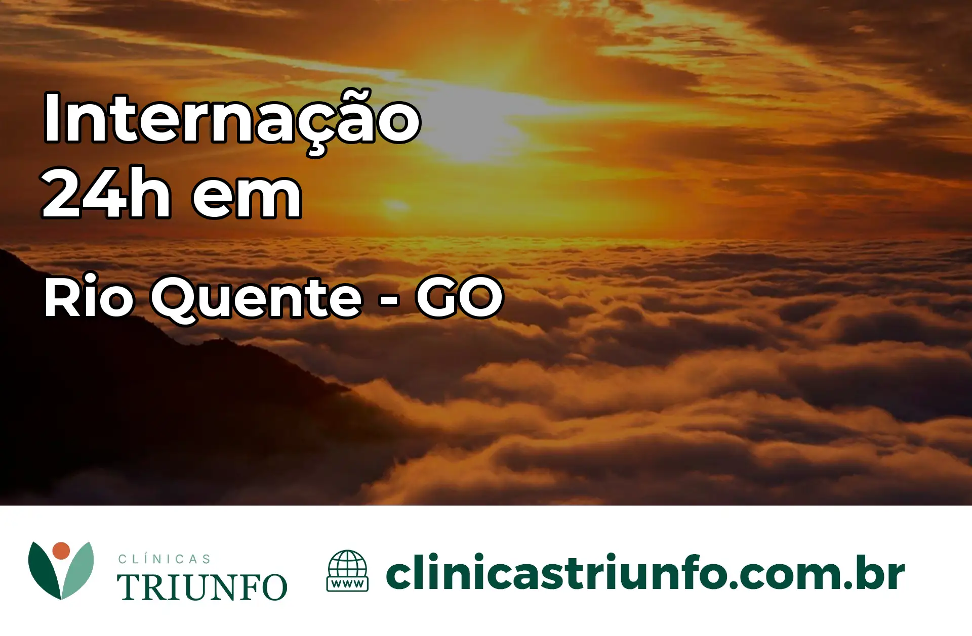 Internação 24 horas em Rio Quente – GO