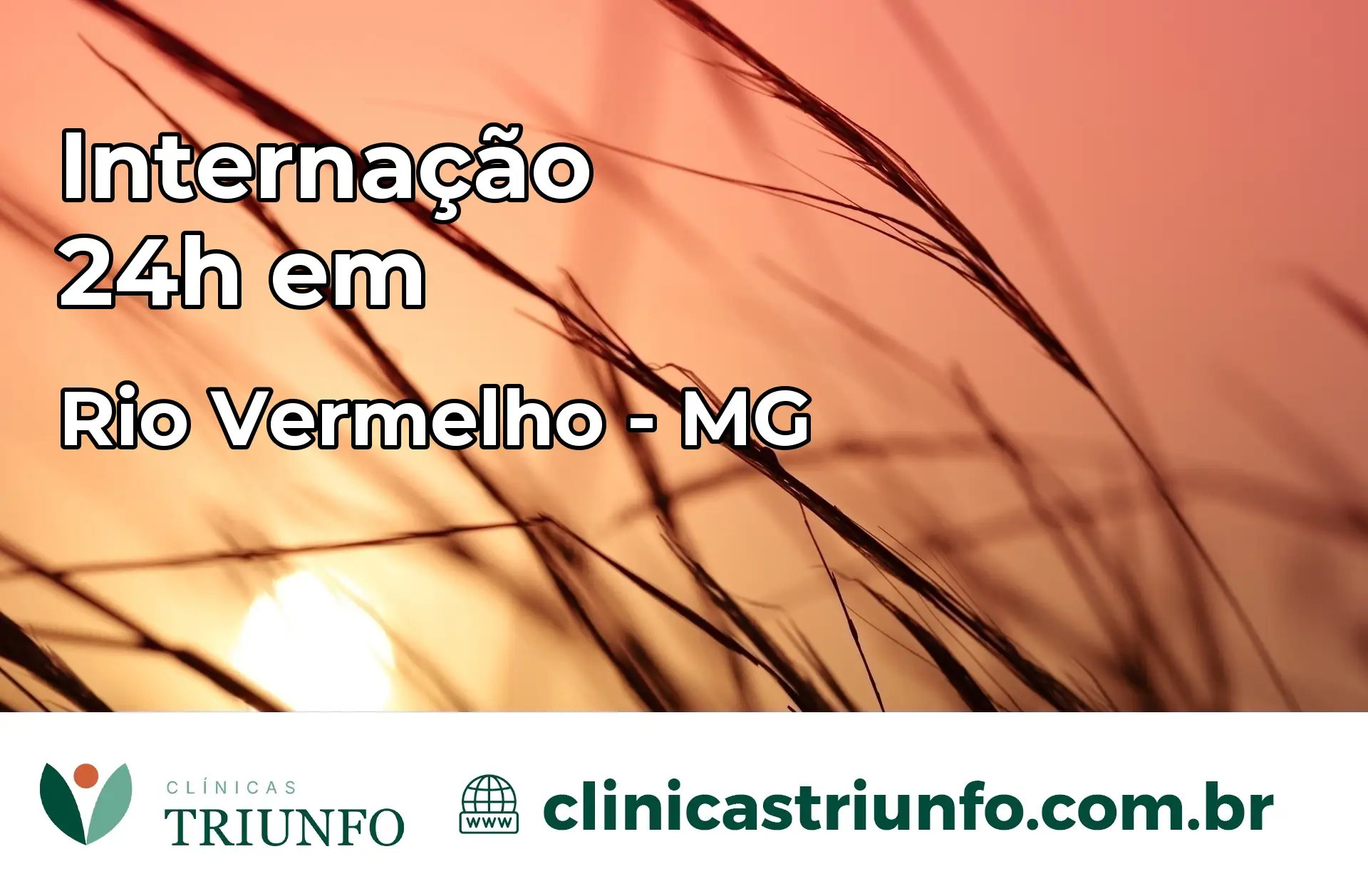 Internação 24 horas em Rio Vermelho – MG