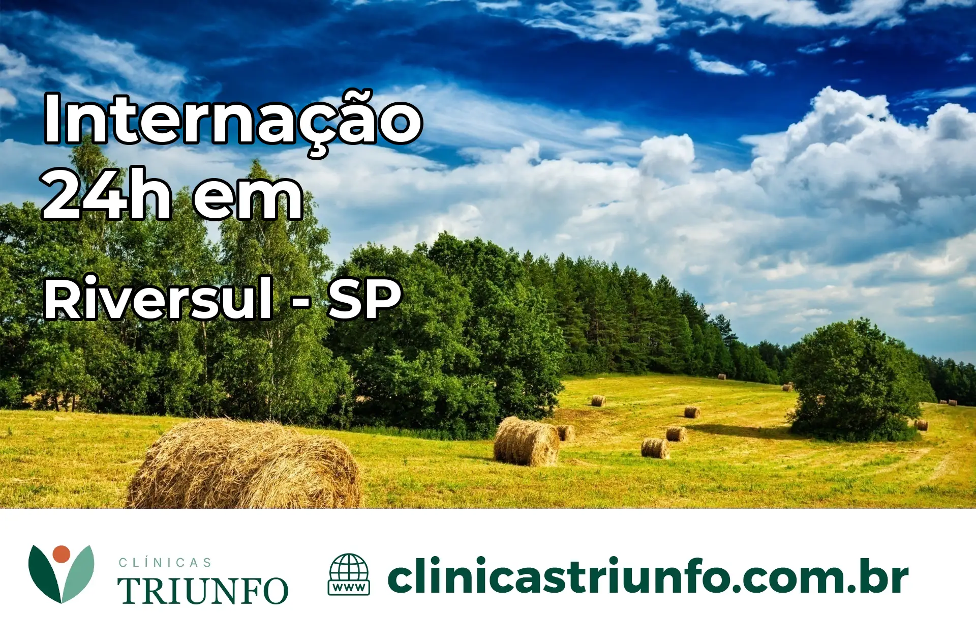 Internação 24 horas em Riversul – SP