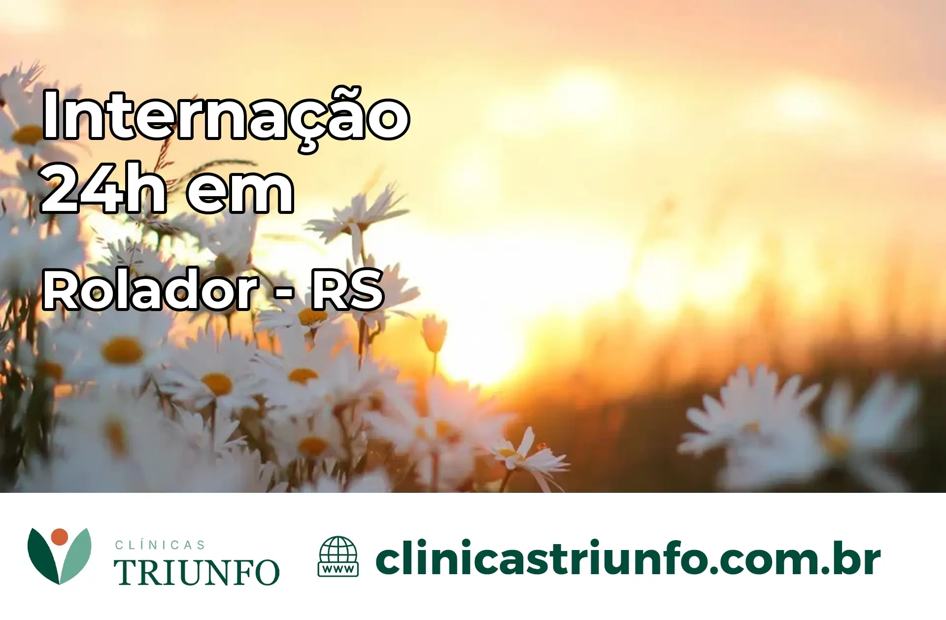 Internação 24 horas em Rolador – RS