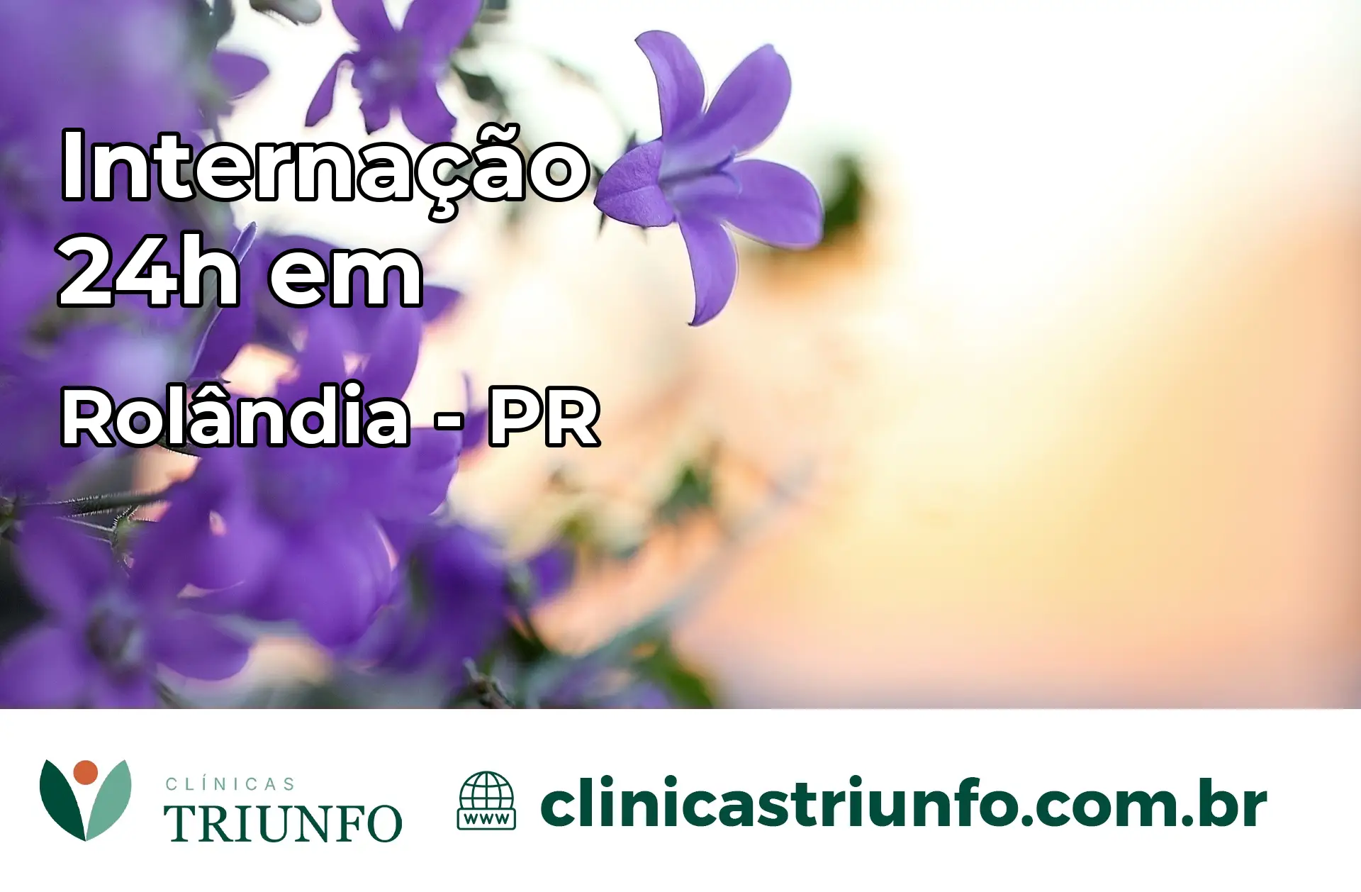 Internação 24 horas em Rolândia – PR