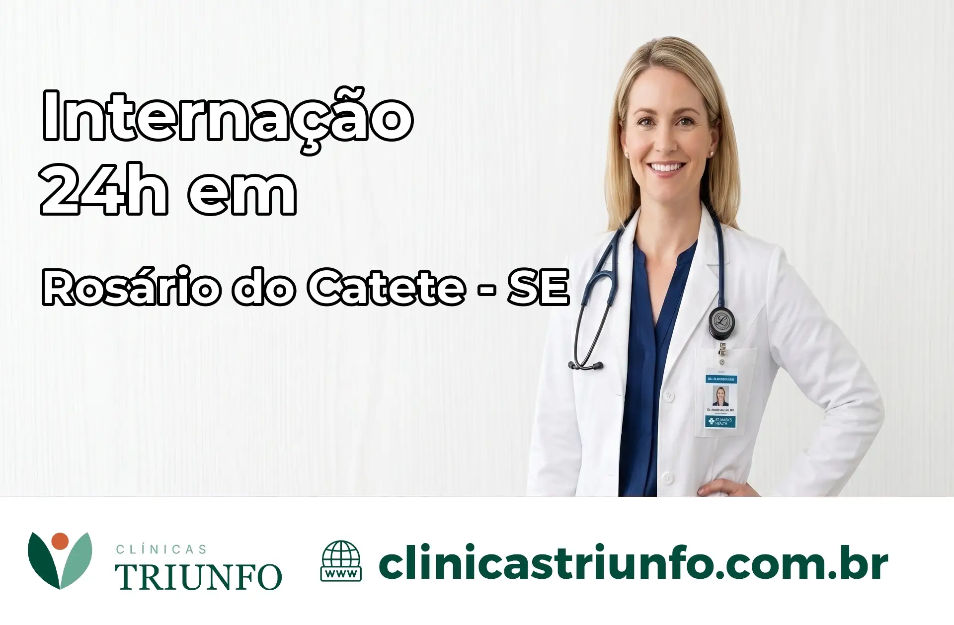 Internação 24 horas em Rosário do Catete – SE