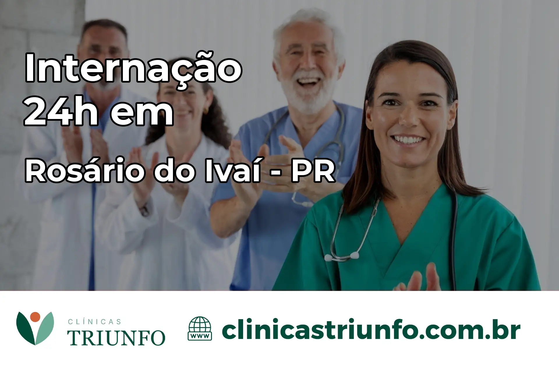 Internação 24 horas em Rosário do Ivaí – PR