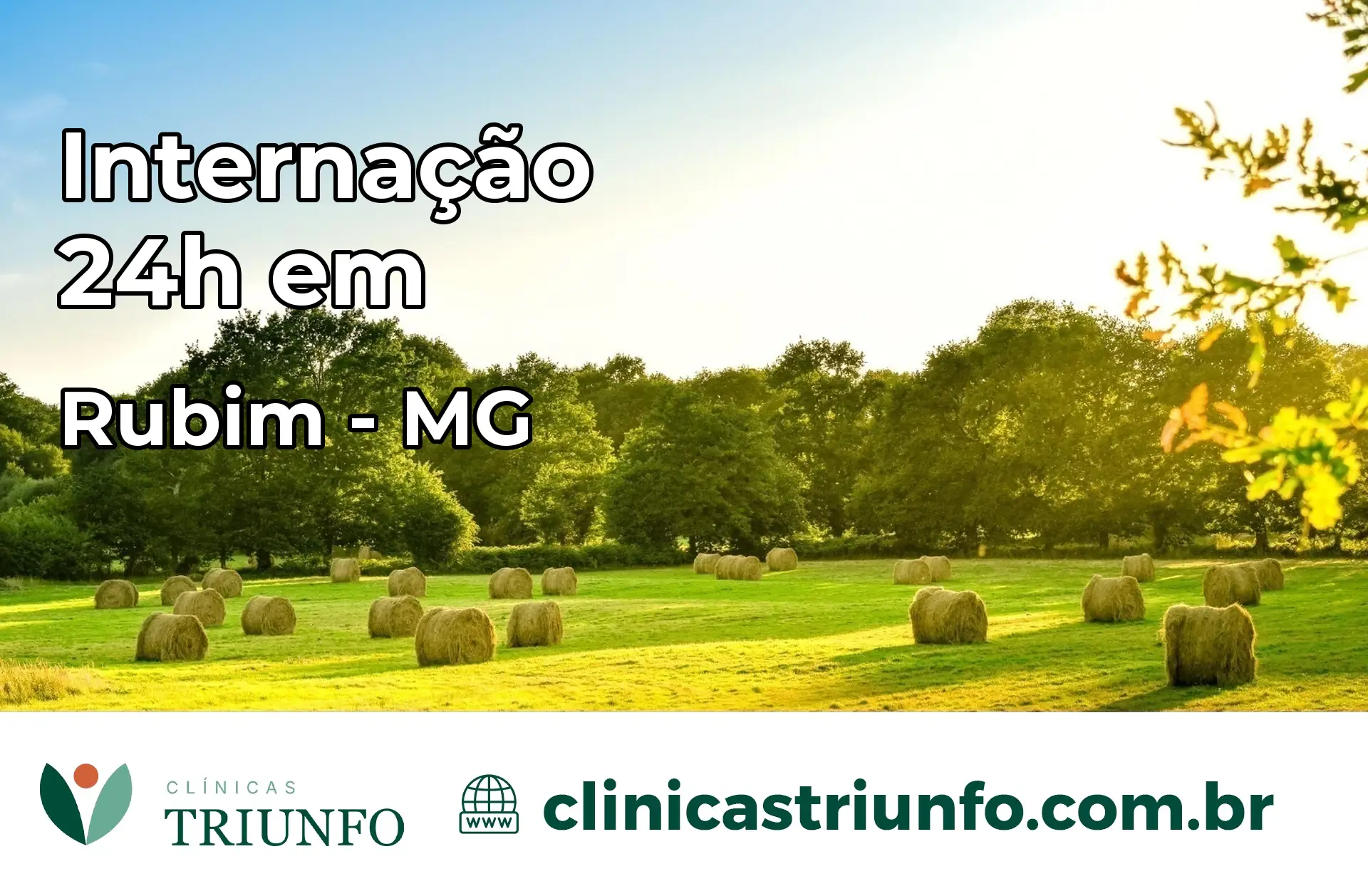 Internação 24 horas em Rubim – MG