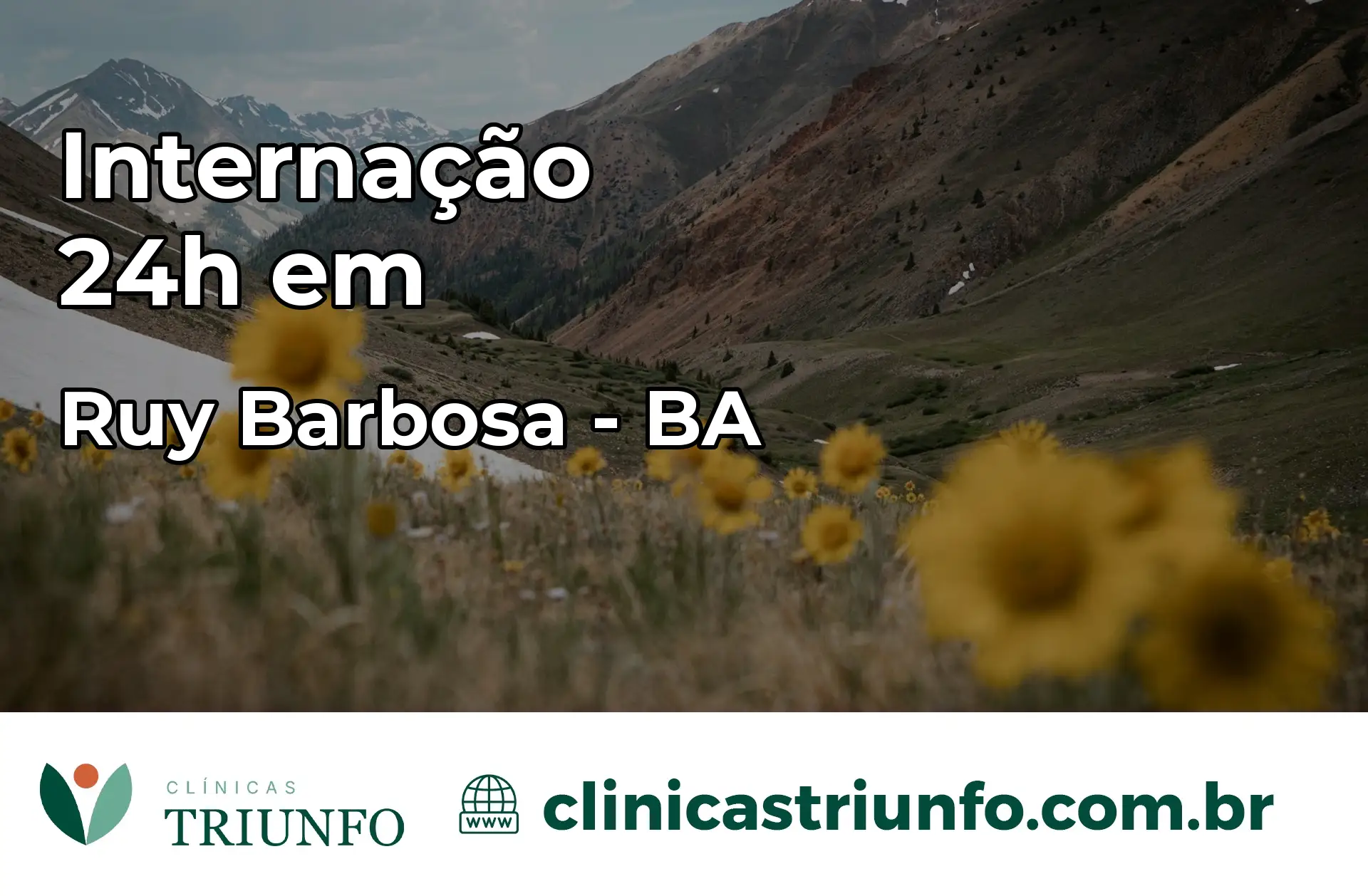 Internação 24 horas em Ruy Barbosa – BA