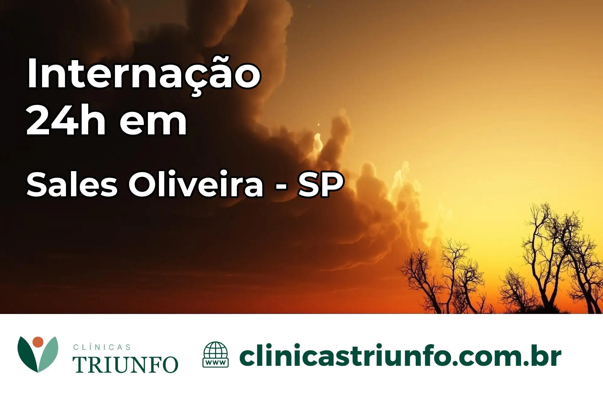 Internação 24 horas em Sales Oliveira – SP
