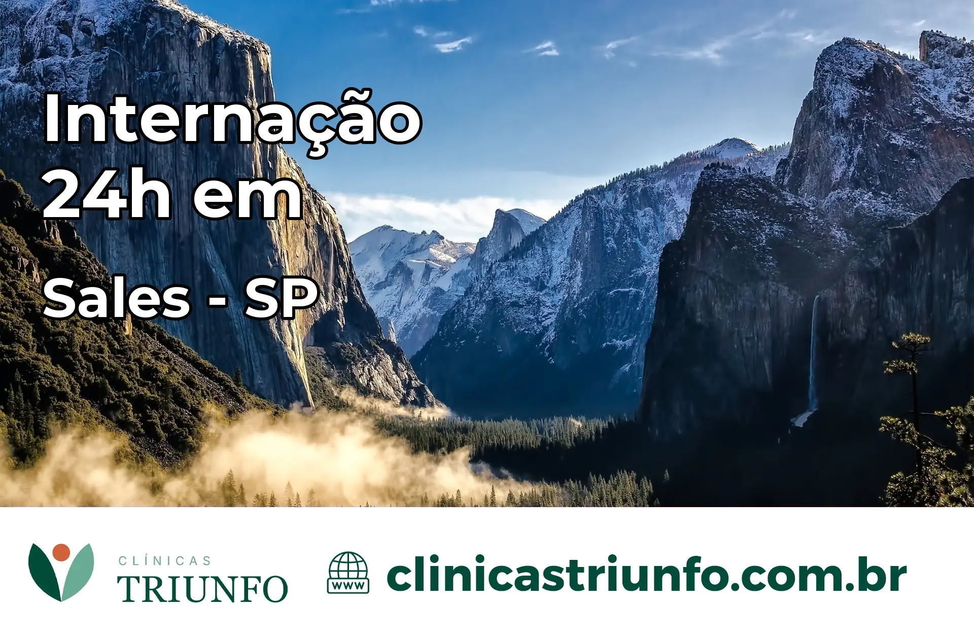 Internação 24 horas em Sales – SP