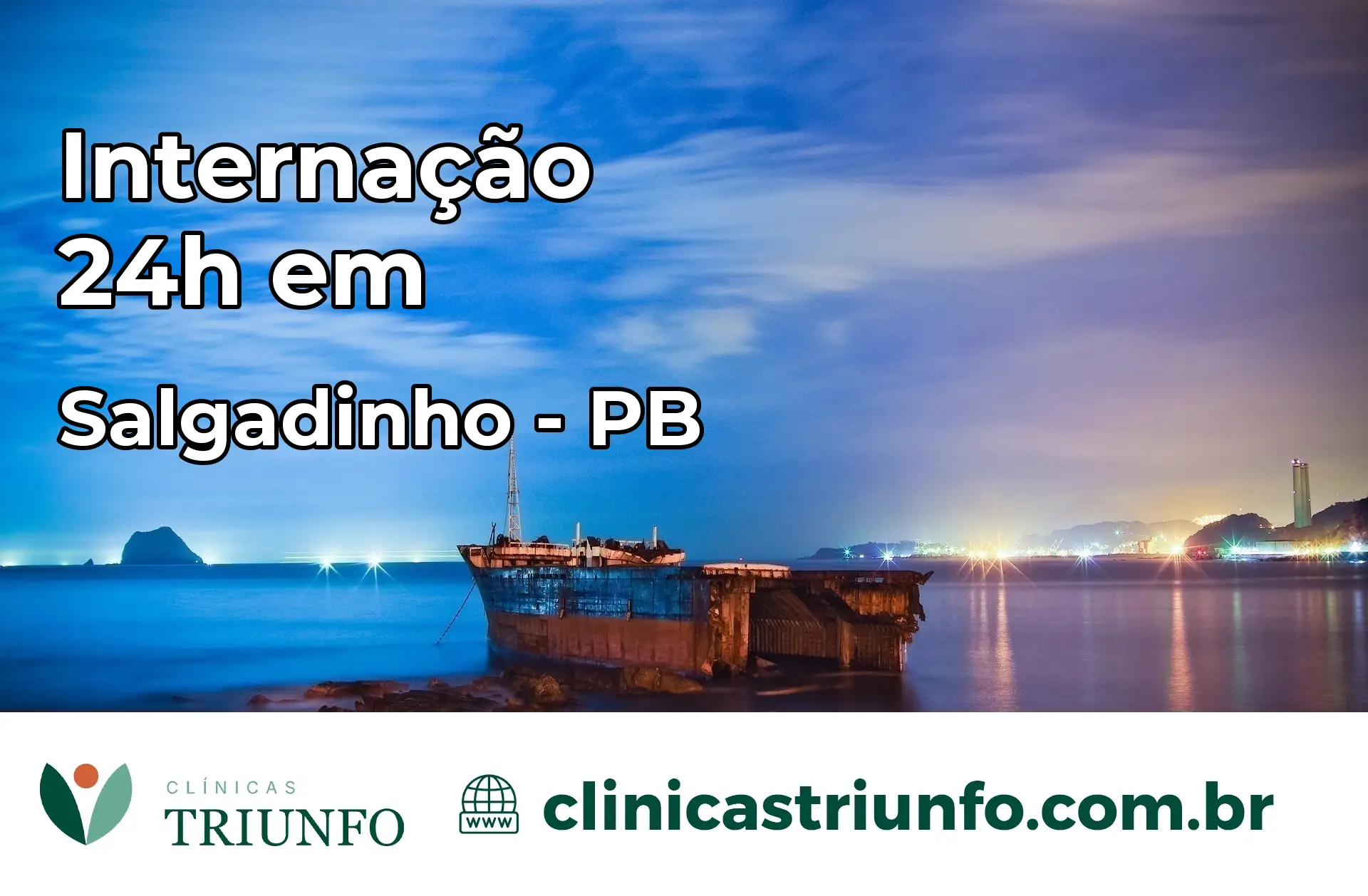 Internação 24 horas em Salgadinho – PB