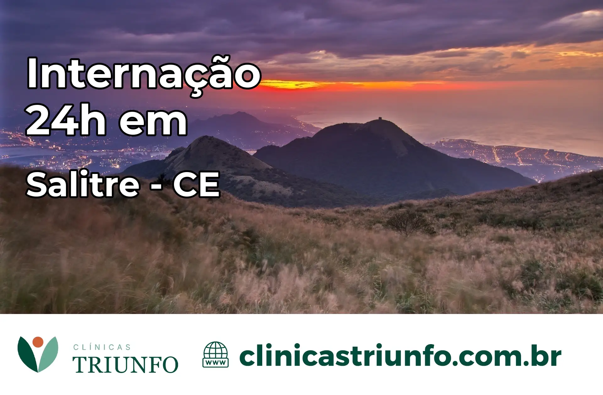 Internação 24 horas em Salitre – CE