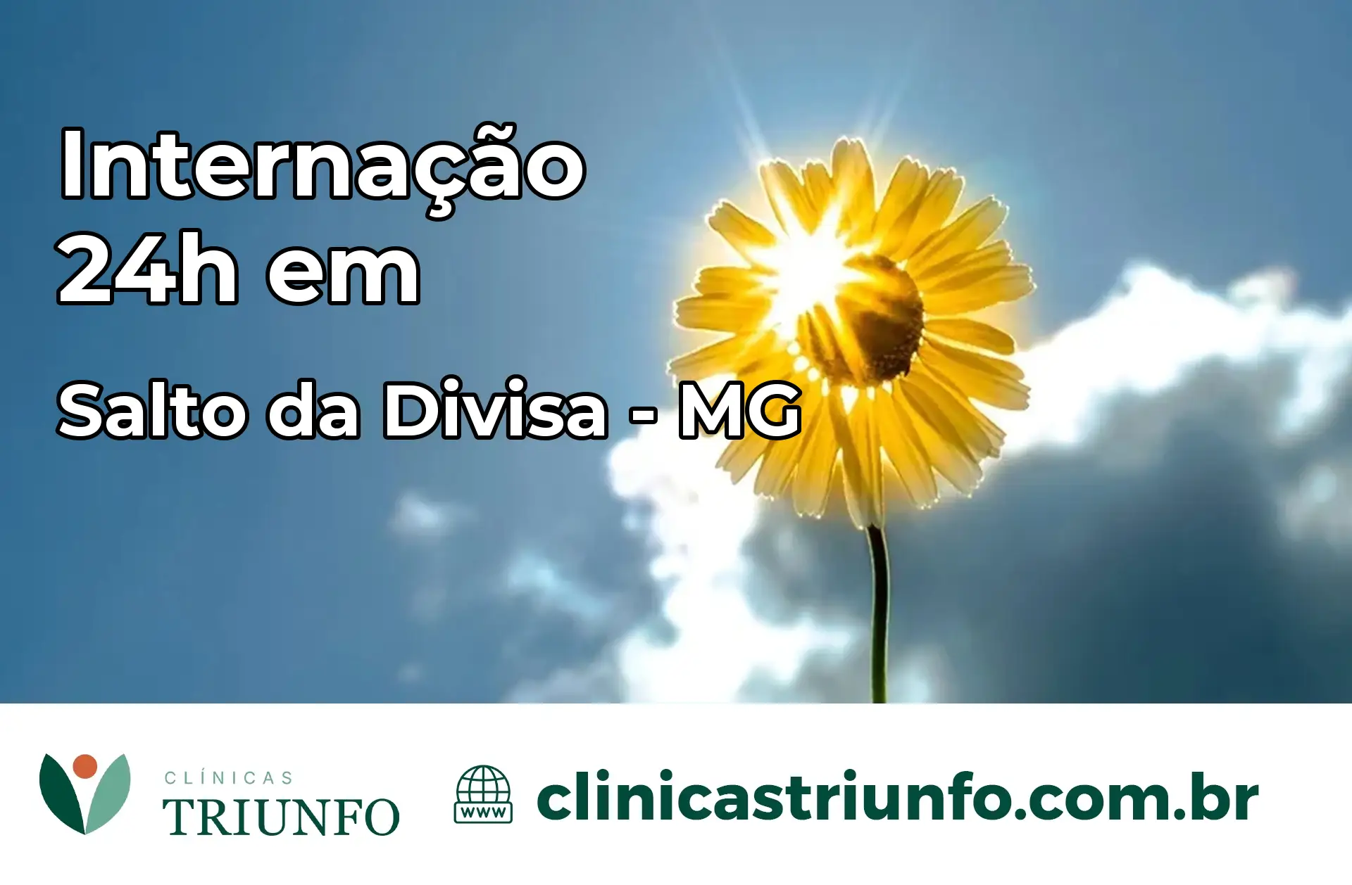 Internação 24 horas em Salto da Divisa – MG