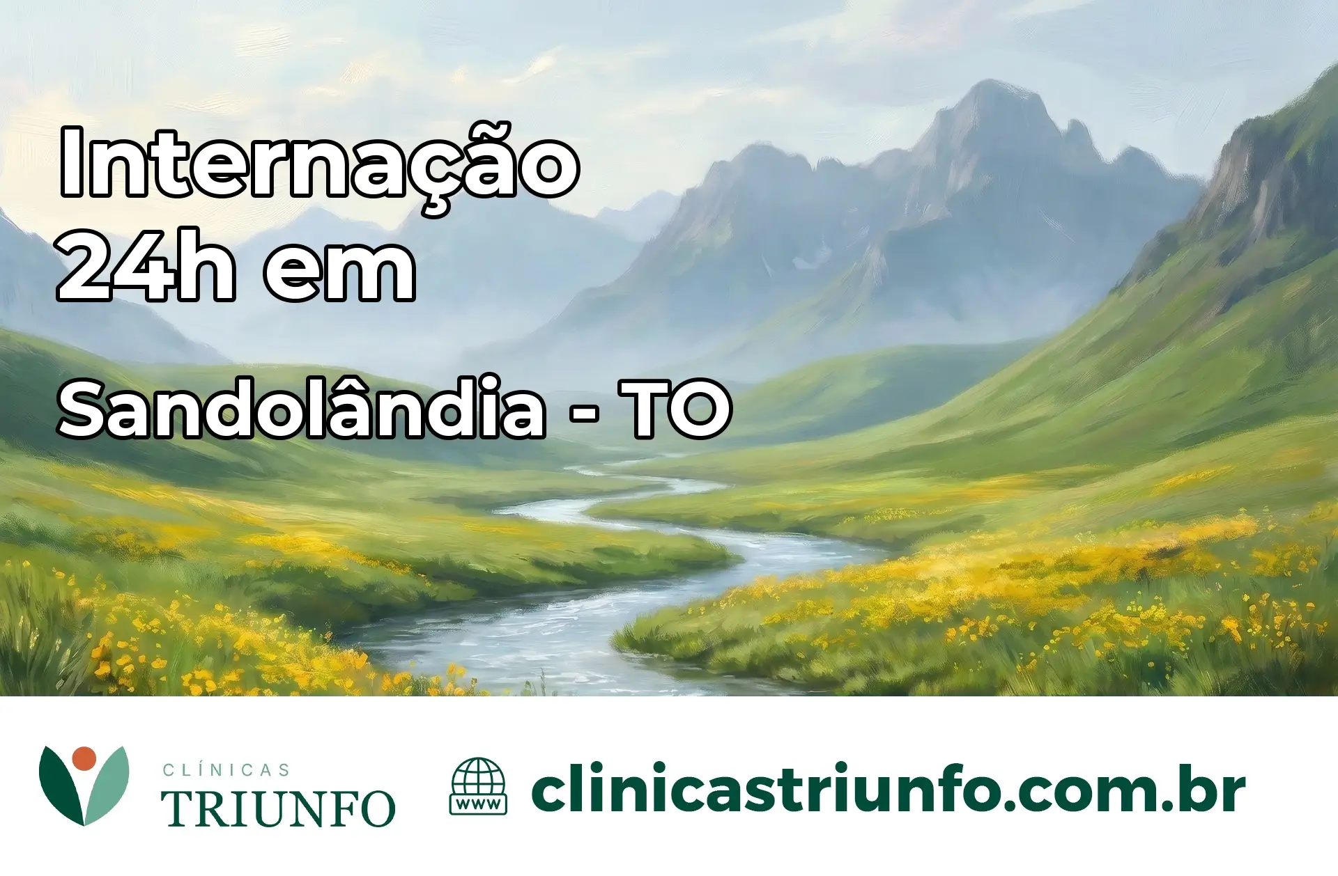 Internação 24 horas em Sandolândia – TO