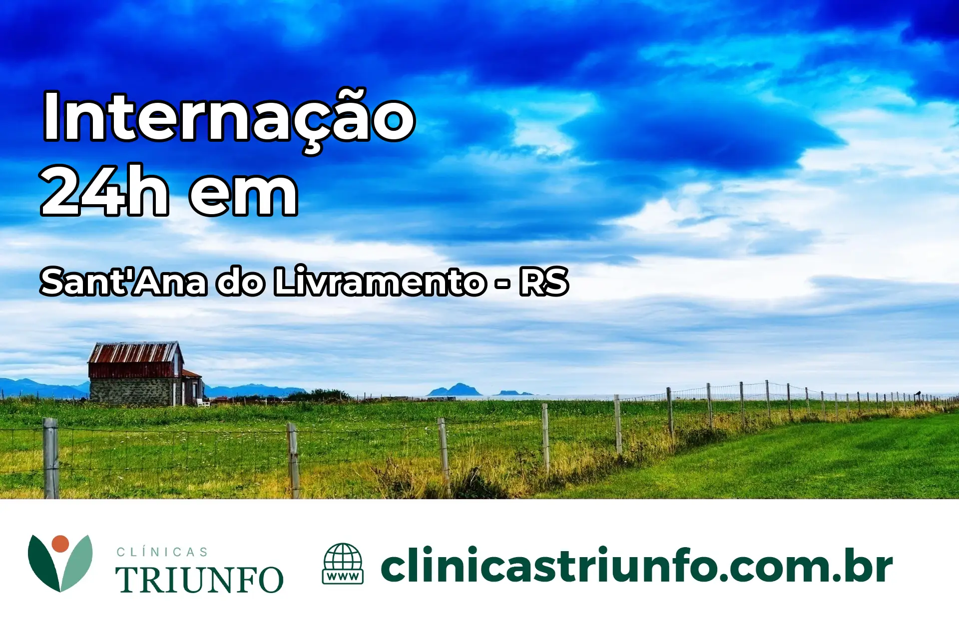 Internação 24 horas em Sant'Ana do Livramento – RS