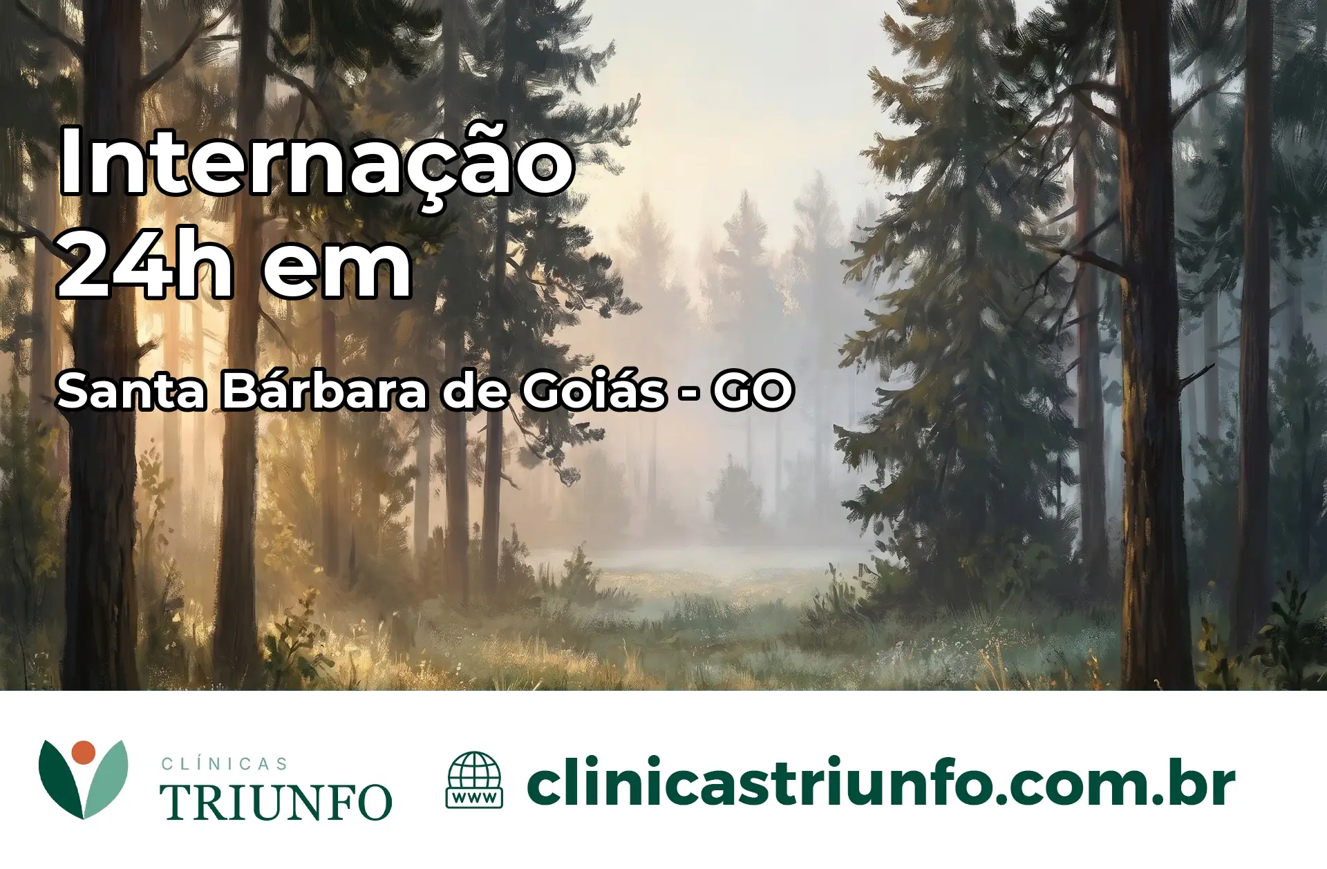 Internação 24 horas em Santa Bárbara de Goiás – GO