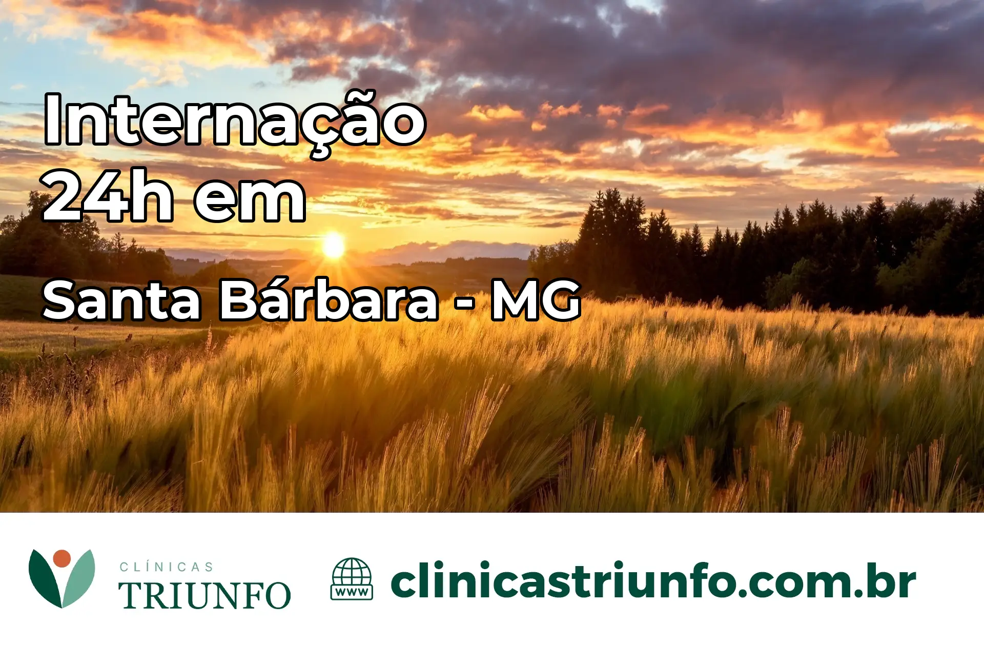 Internação 24 horas em Santa Bárbara – MG