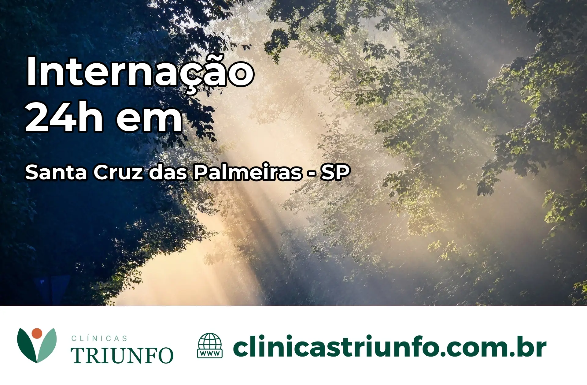 Internação 24 horas em Santa Cruz das Palmeiras – SP