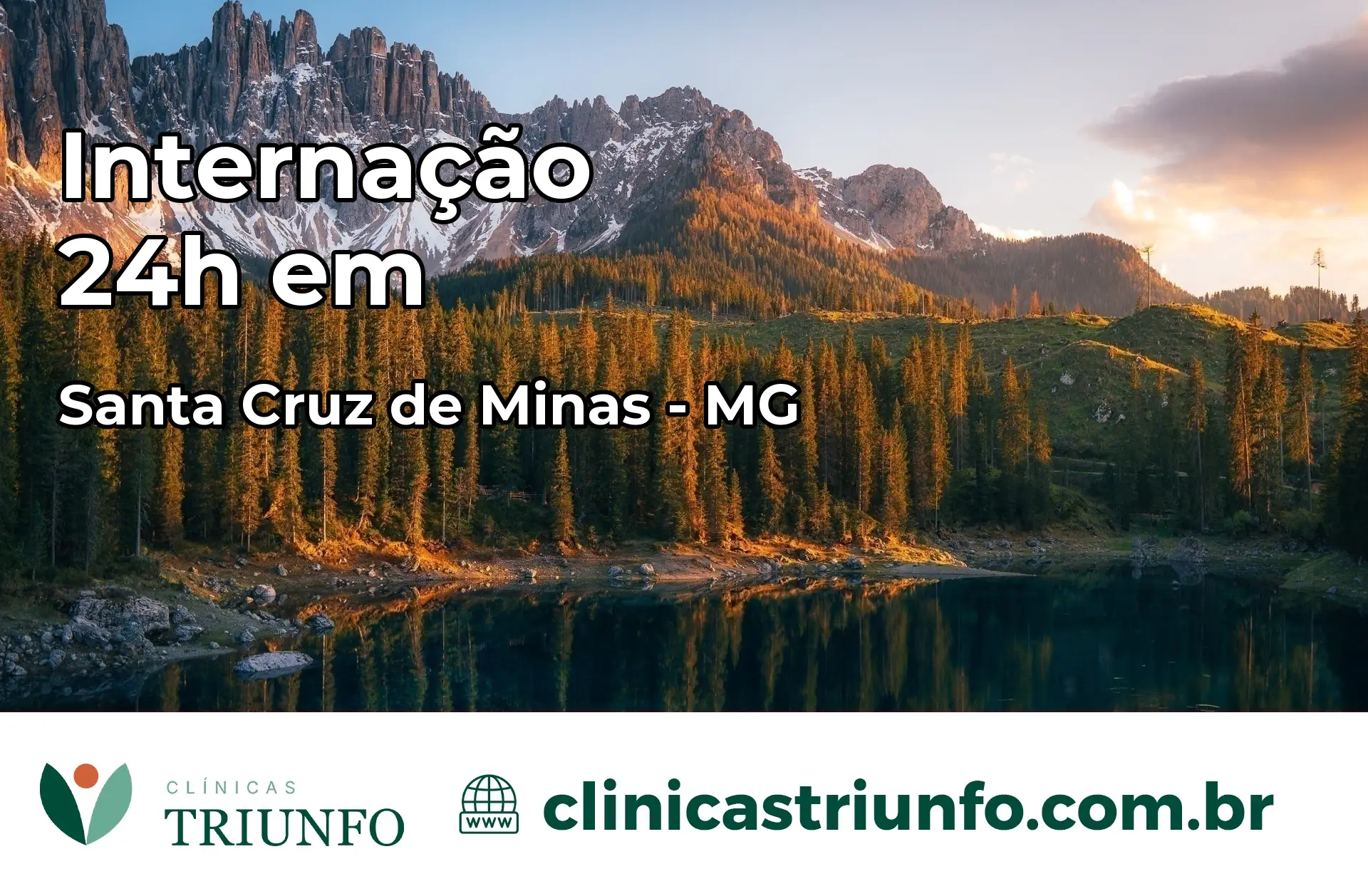 Internação 24 horas em Santa Cruz de Minas – MG