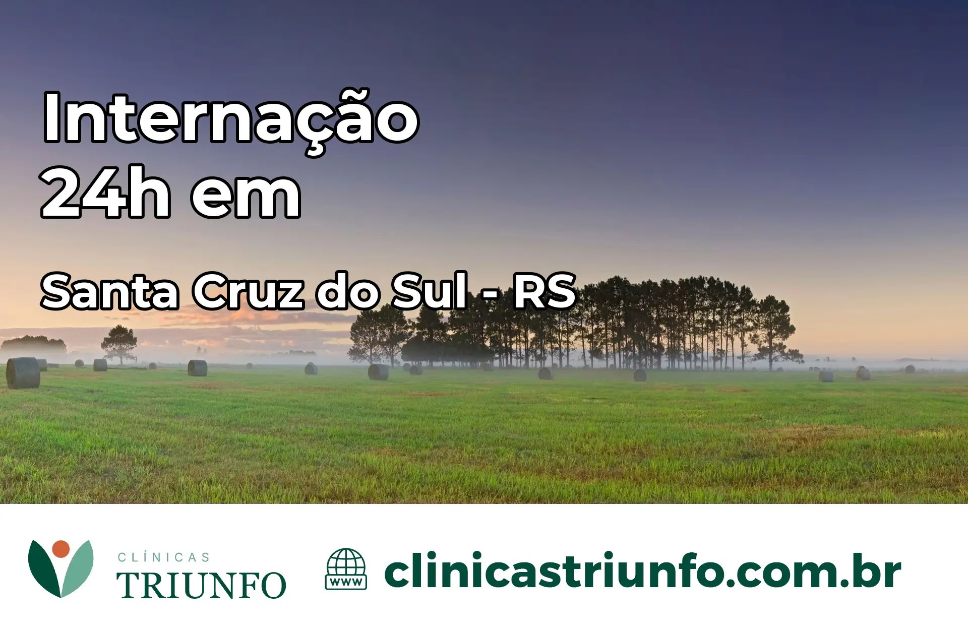 Internação 24 horas em Santa Cruz do Sul – RS