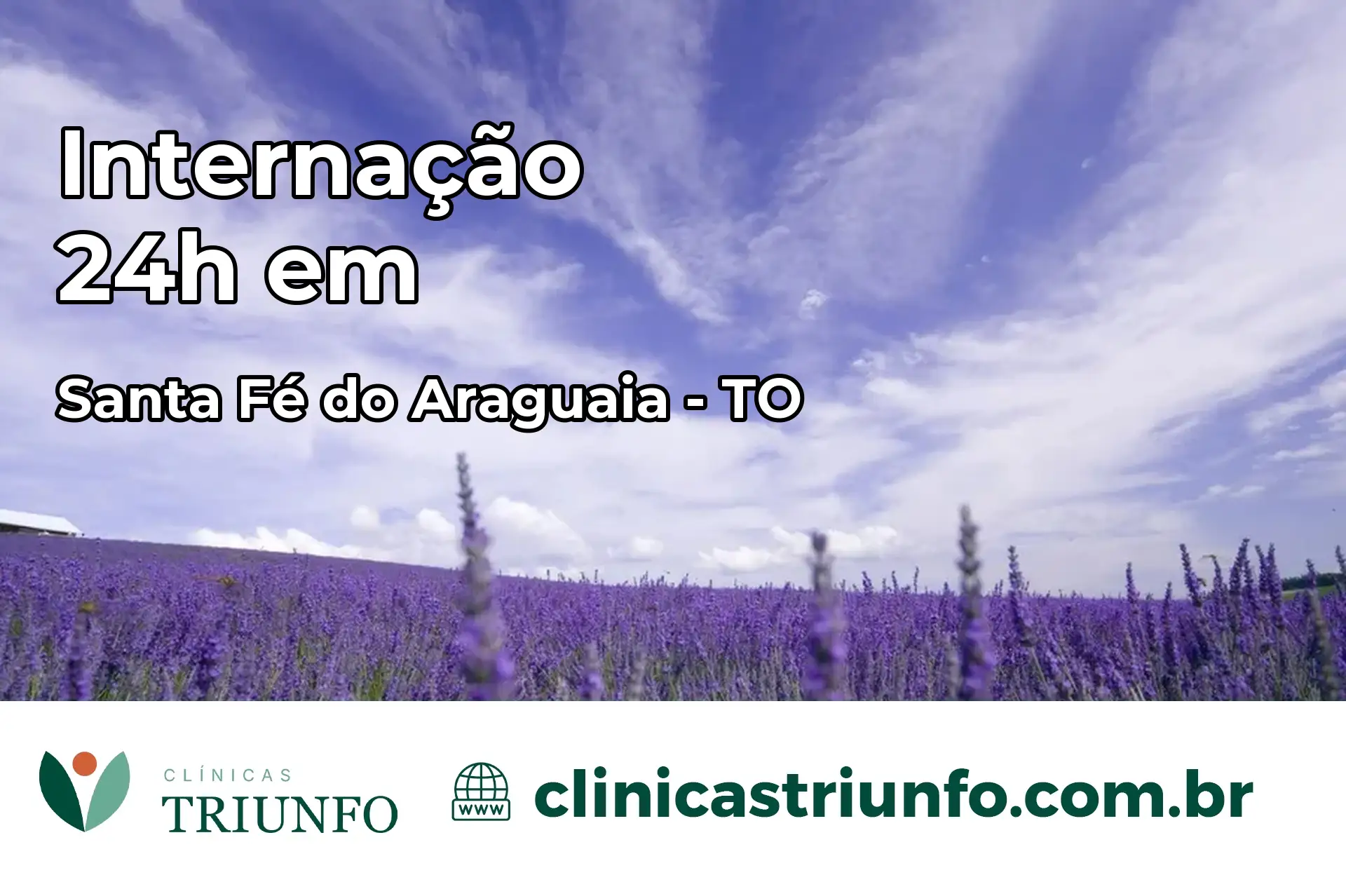 Internação 24 horas em Santa Fé do Araguaia – TO