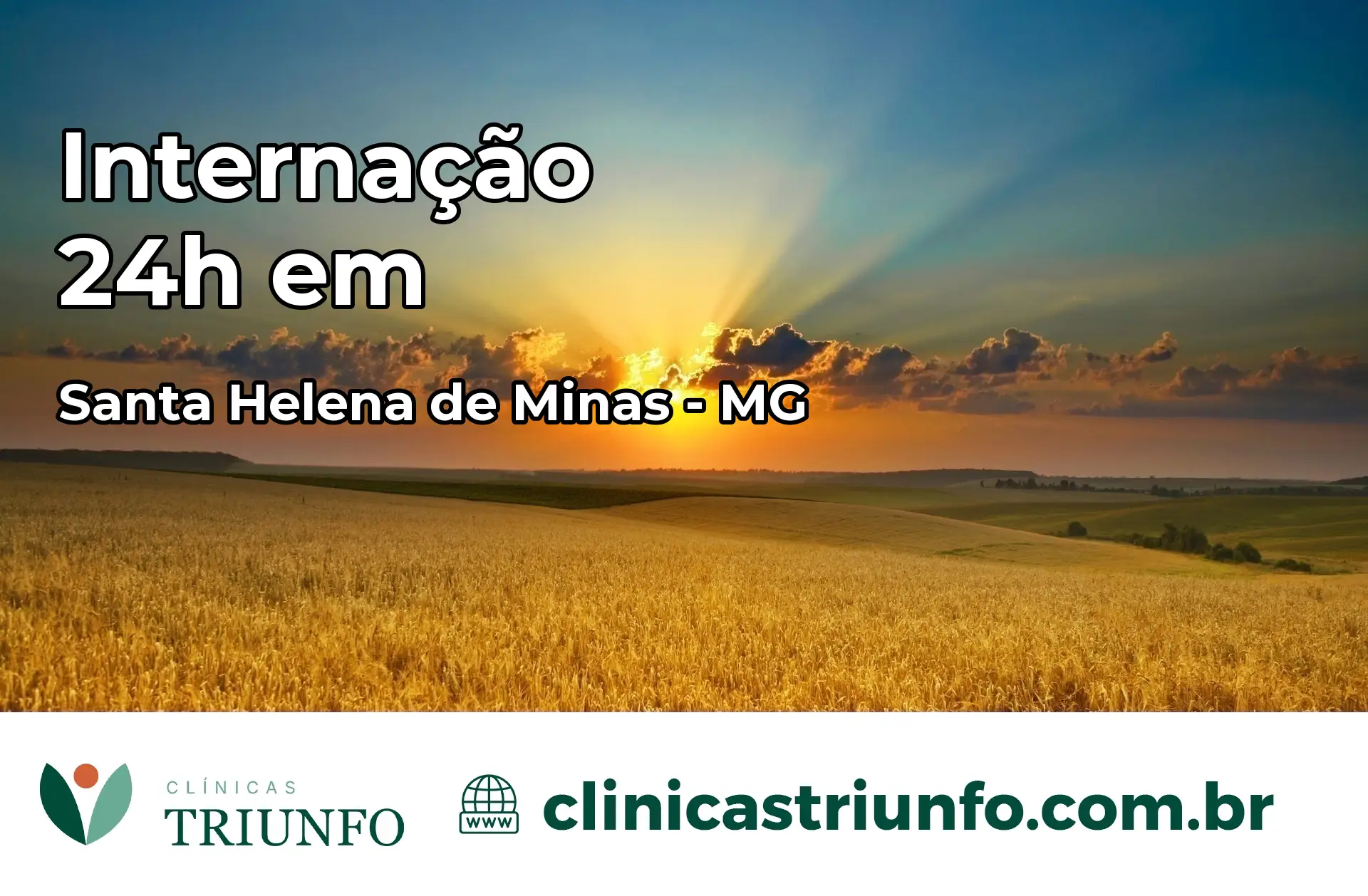 Internação 24 horas em Santa Helena de Minas – MG