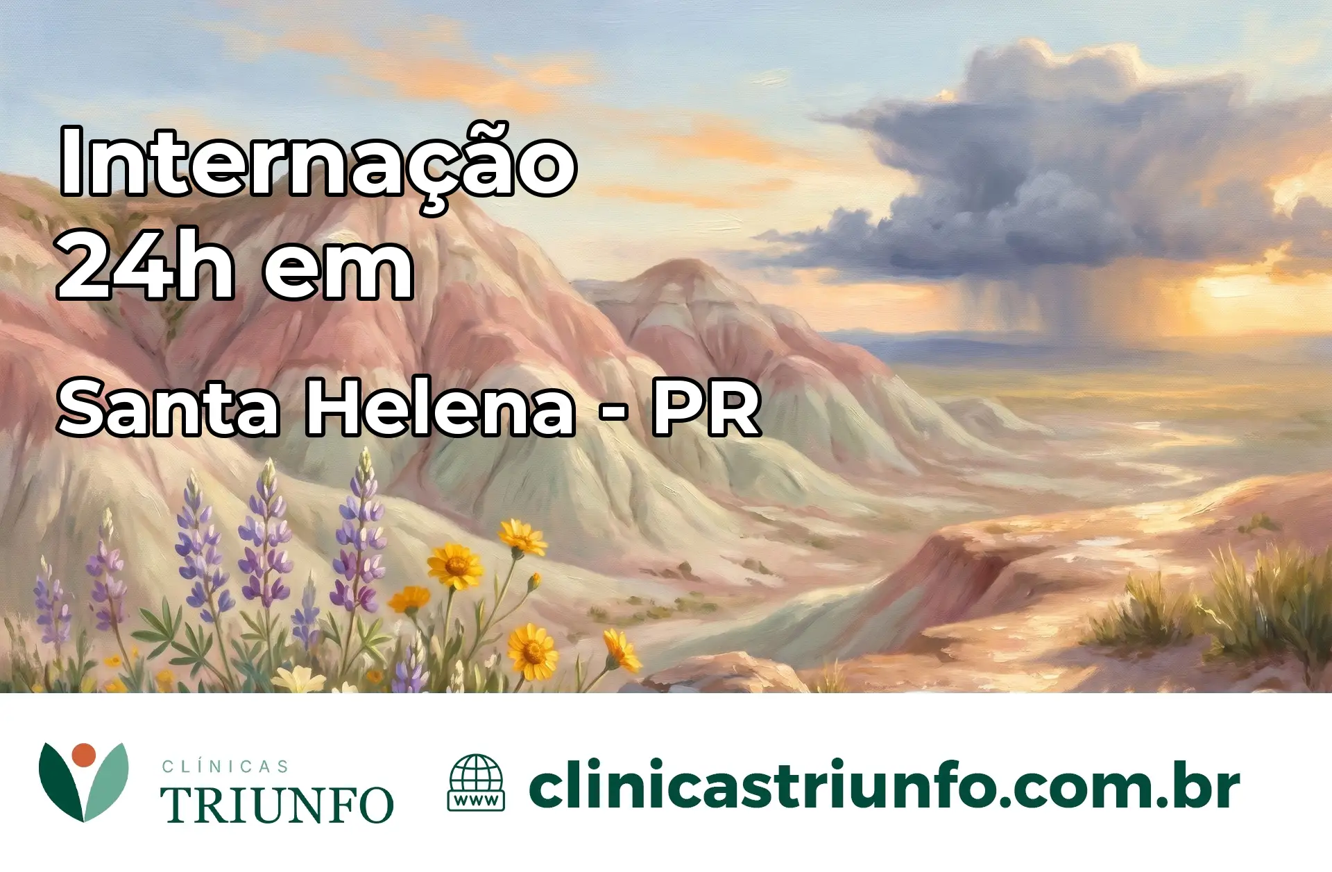 Internação 24 horas em Santa Helena – PR