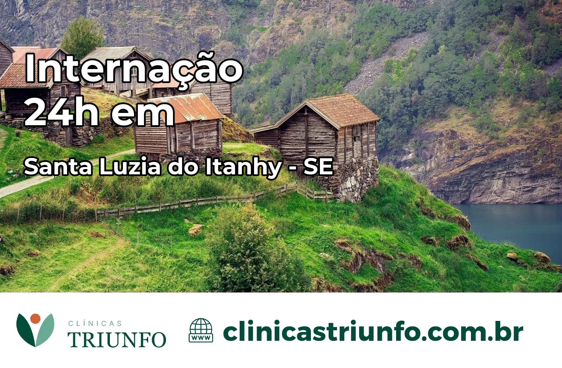 Internação 24 horas em Santa Luzia do Itanhy – SE