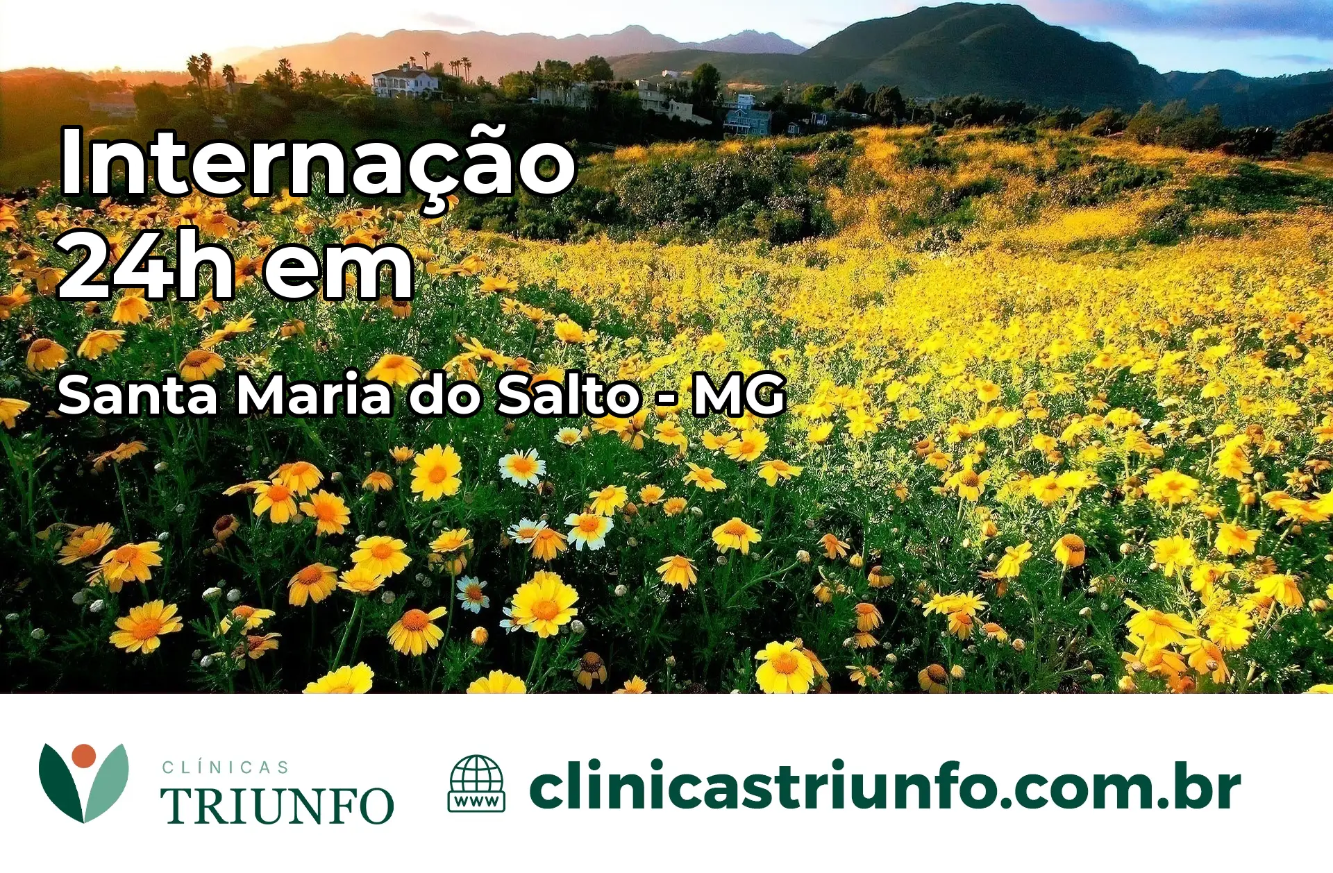 Internação 24 horas em Santa Maria do Salto – MG