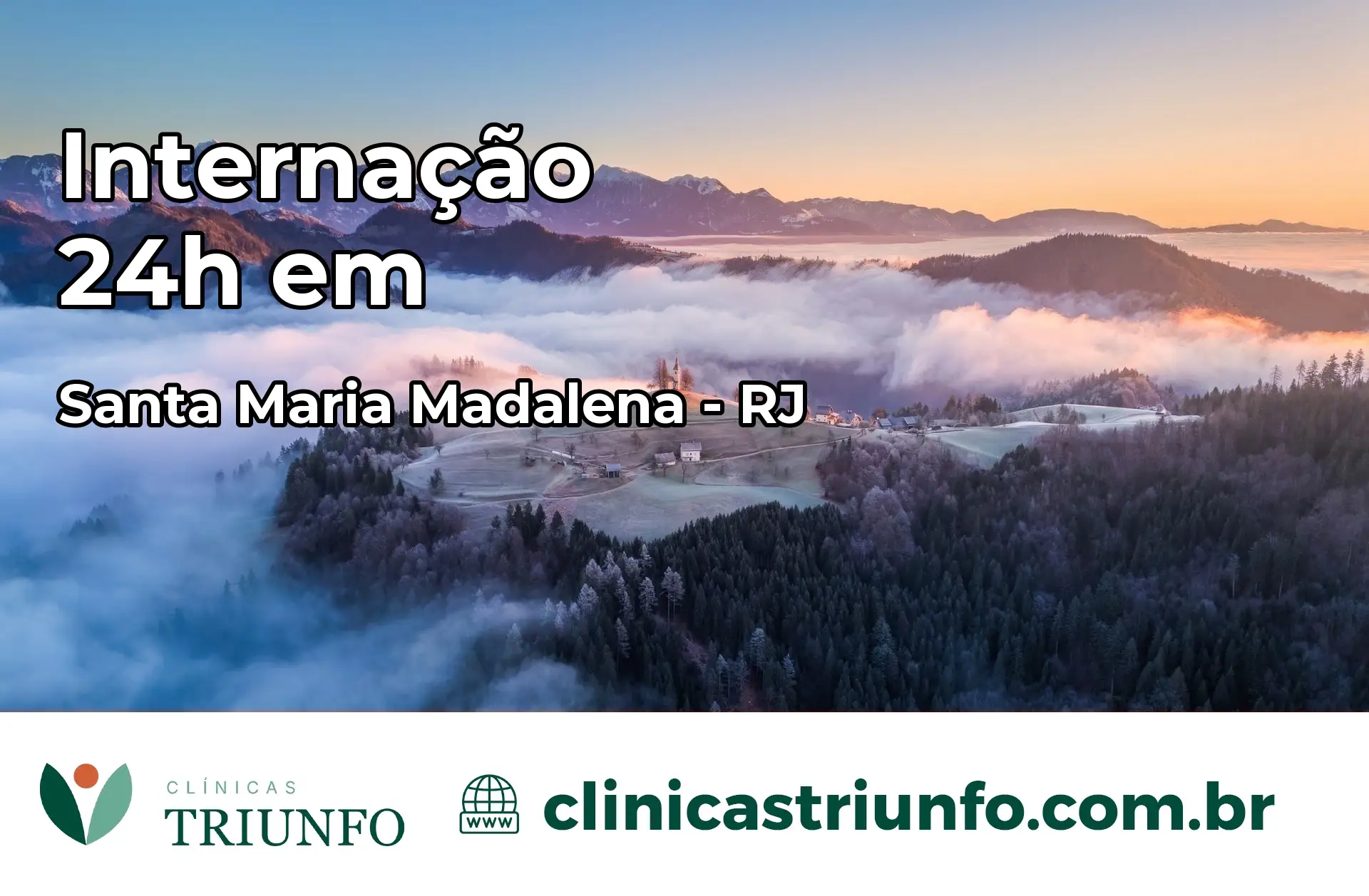 Internação 24 horas em Santa Maria Madalena – RJ