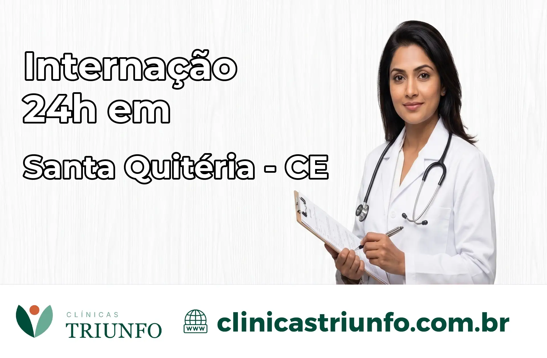 Internação 24 horas em Santa Quitéria – CE