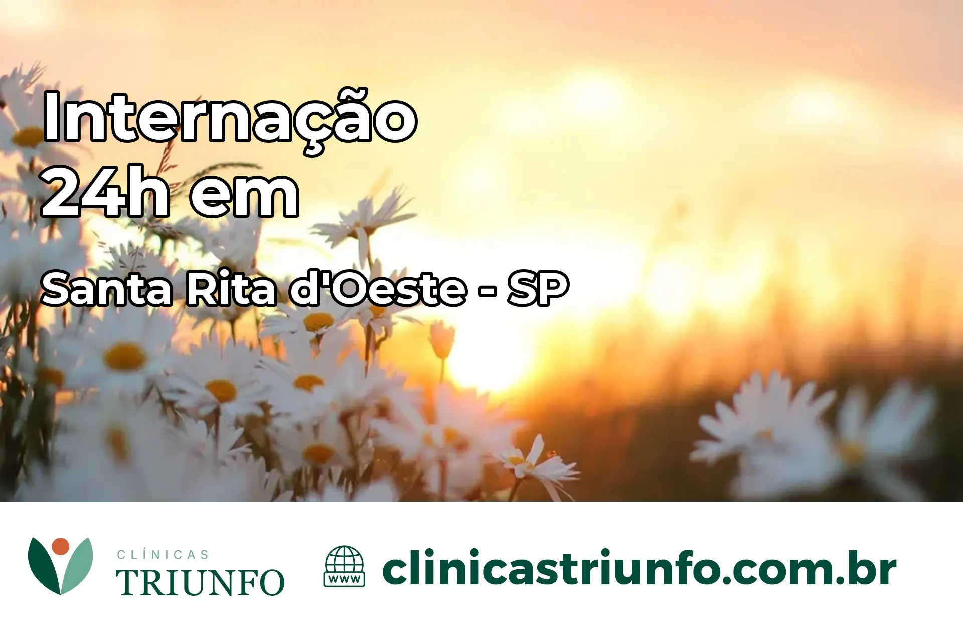 Internação 24 horas em Santa Rita d'Oeste – SP