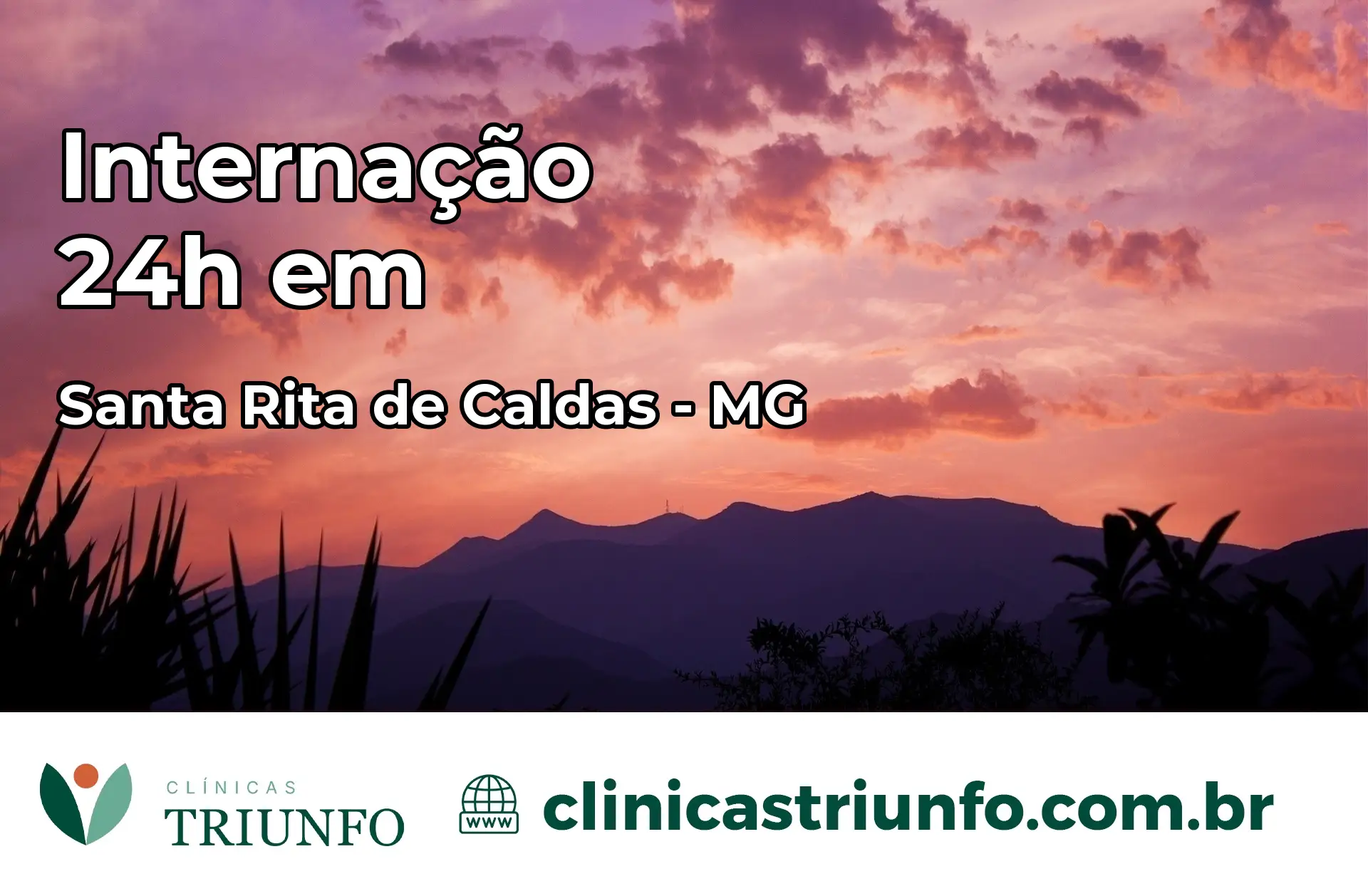 Internação 24 horas em Santa Rita de Caldas – MG