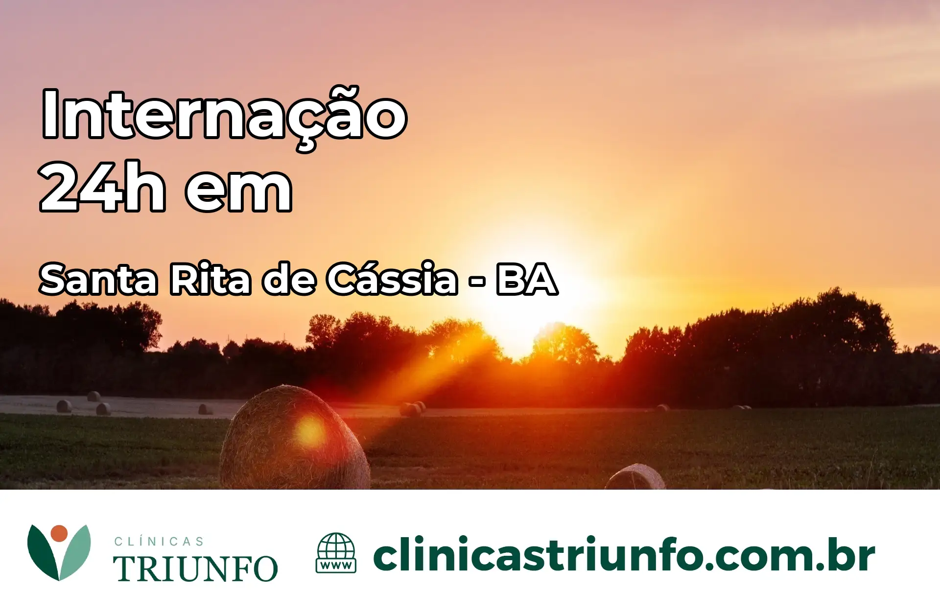 Internação 24 horas em Santa Rita de Cássia – BA