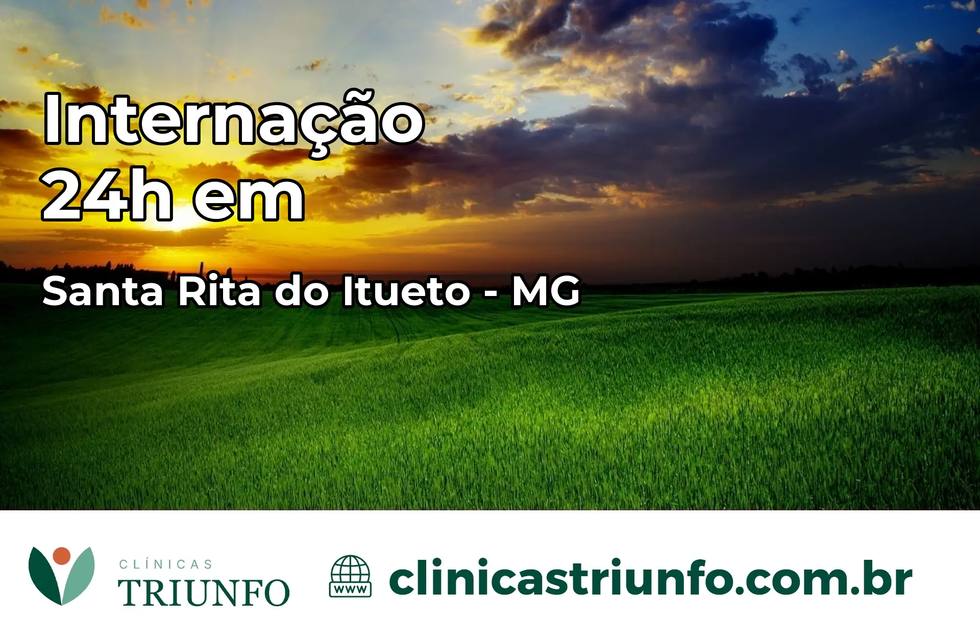 Internação 24 horas em Santa Rita do Itueto – MG