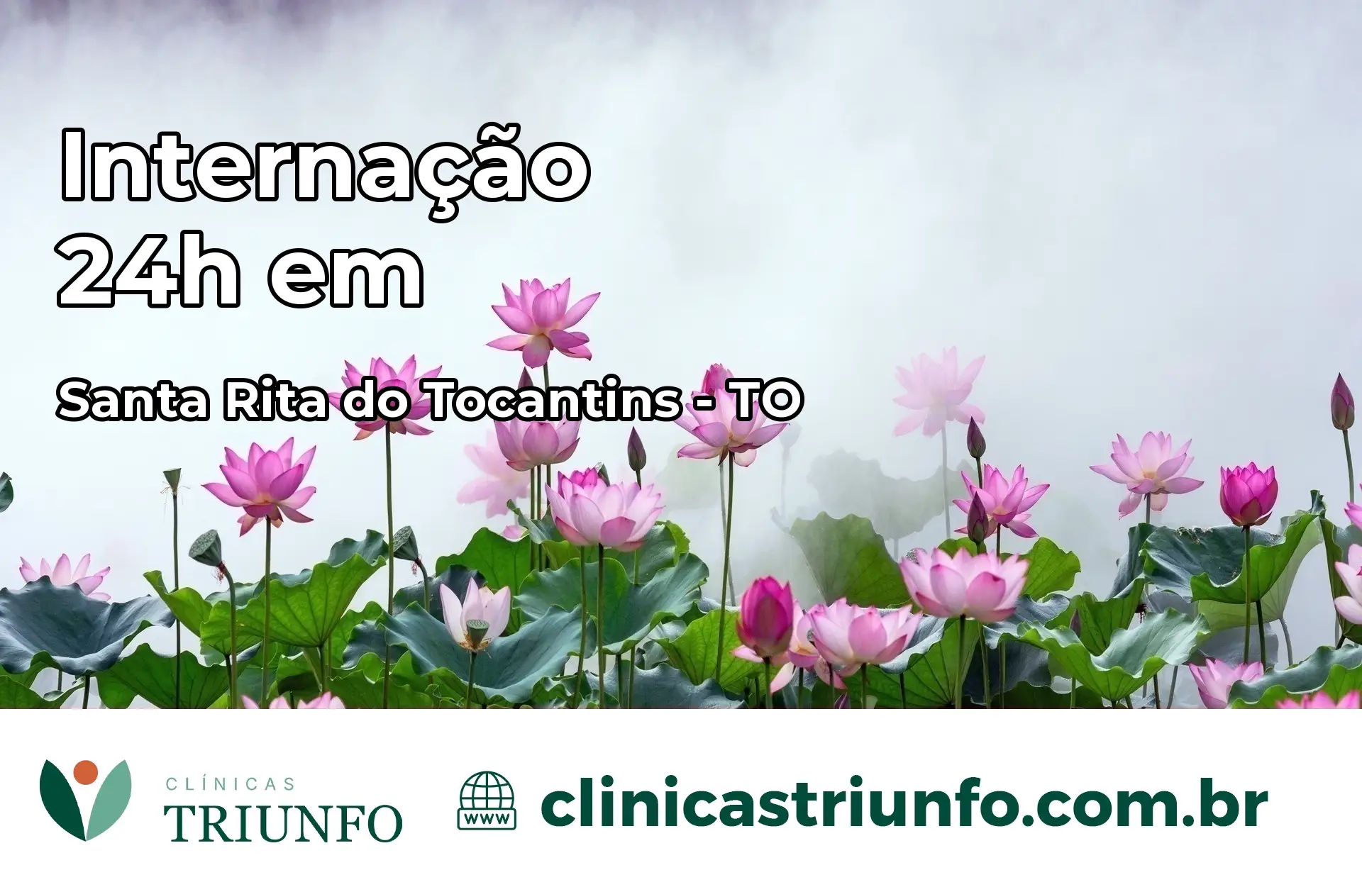 Internação 24 horas em Santa Rita do Tocantins – TO